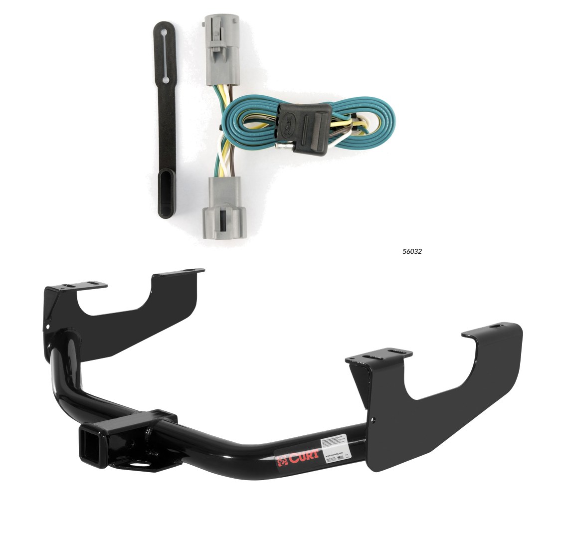 2005 - 2007 Ford F-250 Super Duty Curt 2", Class 3 Trailer Tow Hitch + 4-flat Wiring Kit 13359 thumbnail 0