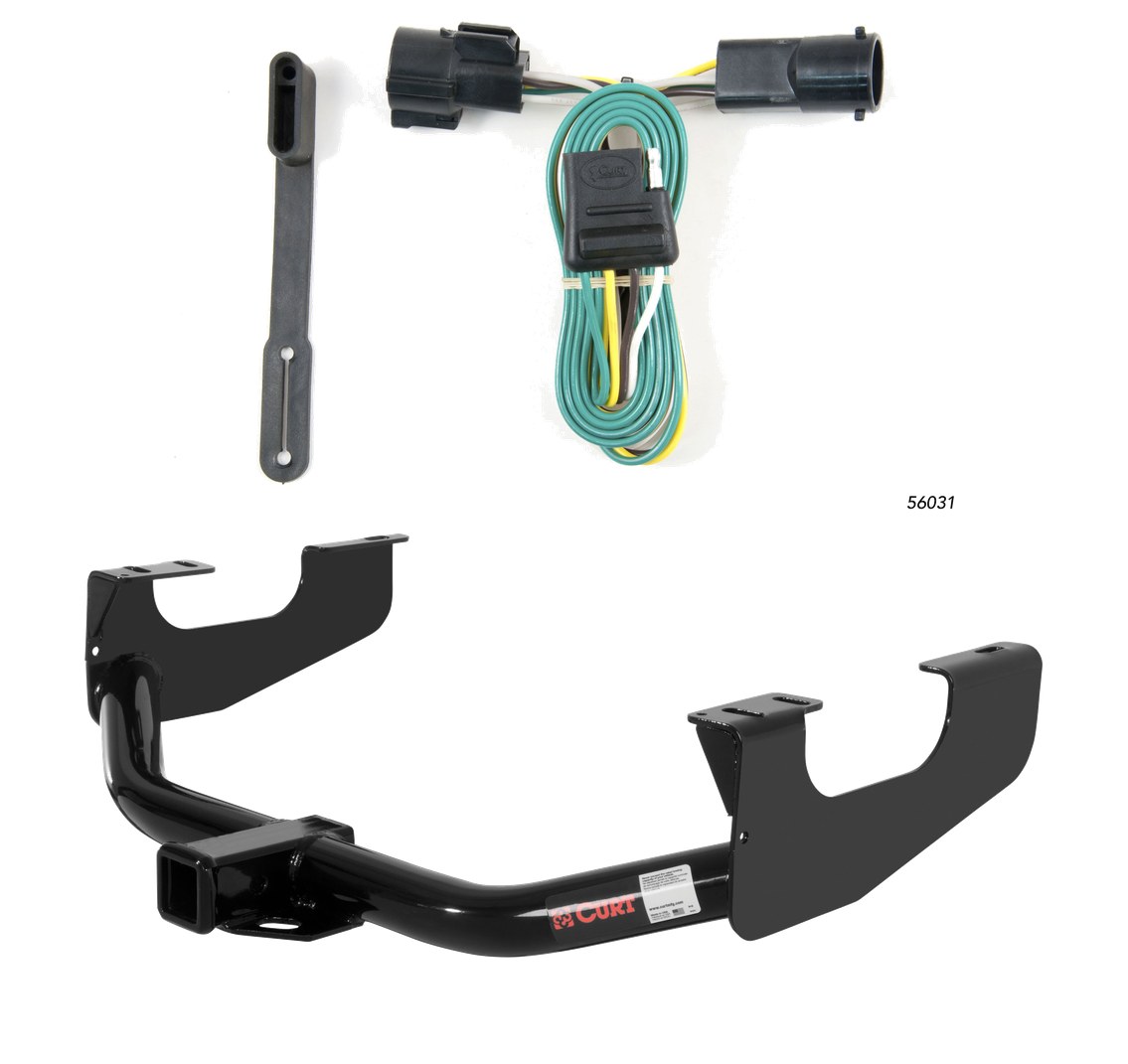 2004 Ford F-150 Heritage Edition Curt 2", Class 3 Trailer Tow Hitch + 4-flat Wiring Kit 13359 thumbnail 0