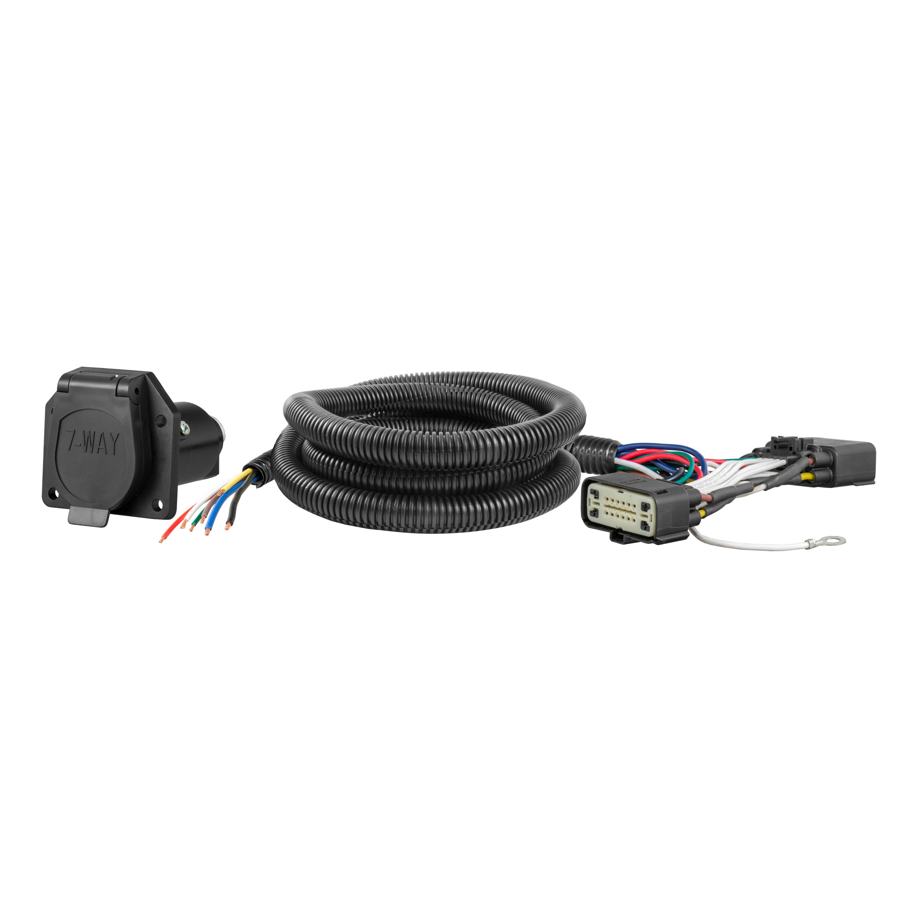 2013 - 2019 Ford Police Interceptor Utility Curt 2", Class 3 Trailer Tow Hitch + 7-way Wiring Kit 13386 thumbnail 1