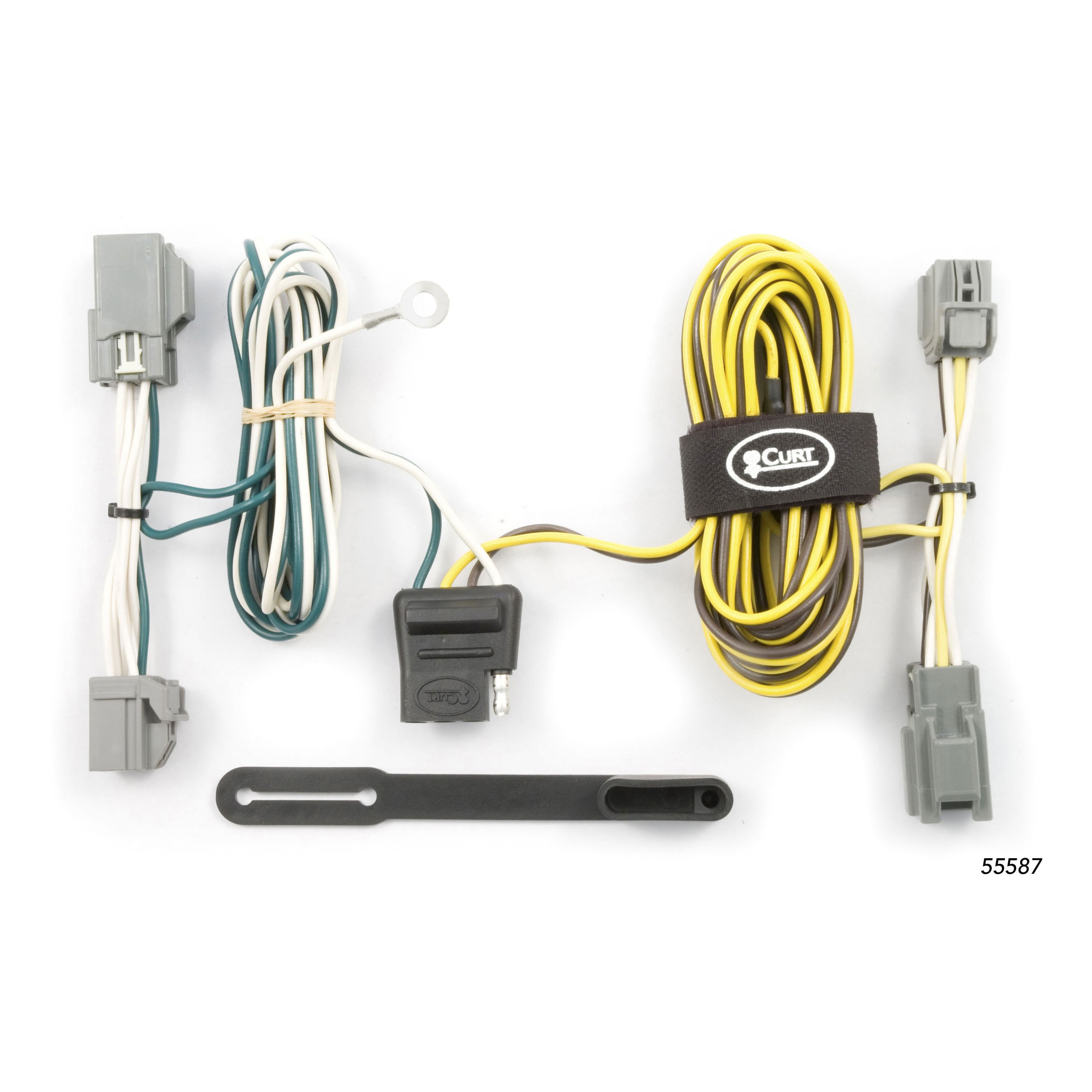 2005 - 2007 Ford Freestyle Curt 2", Class 3 Trailer Tow Hitch + 4-flat Wiring Kit 13542 thumbnail 1