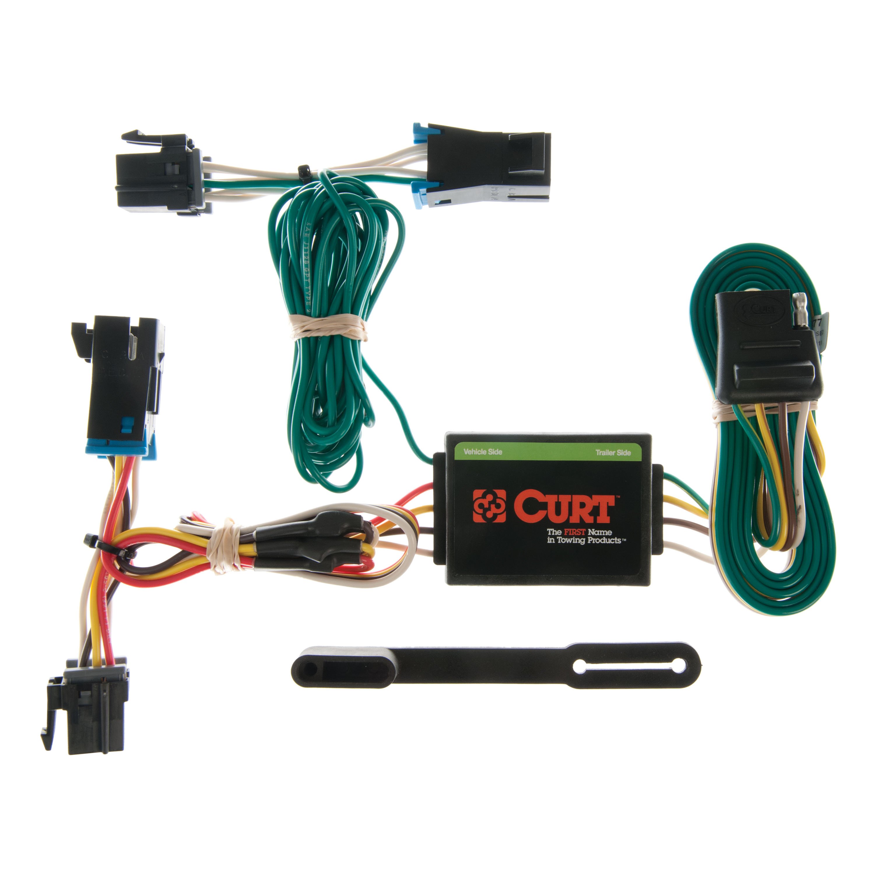 2000 - 2002 GMC Savana 1500 Curt 2", Class 3 Trailer Tow Hitch + 4-flat Wiring Kit 13040 thumbnail 1