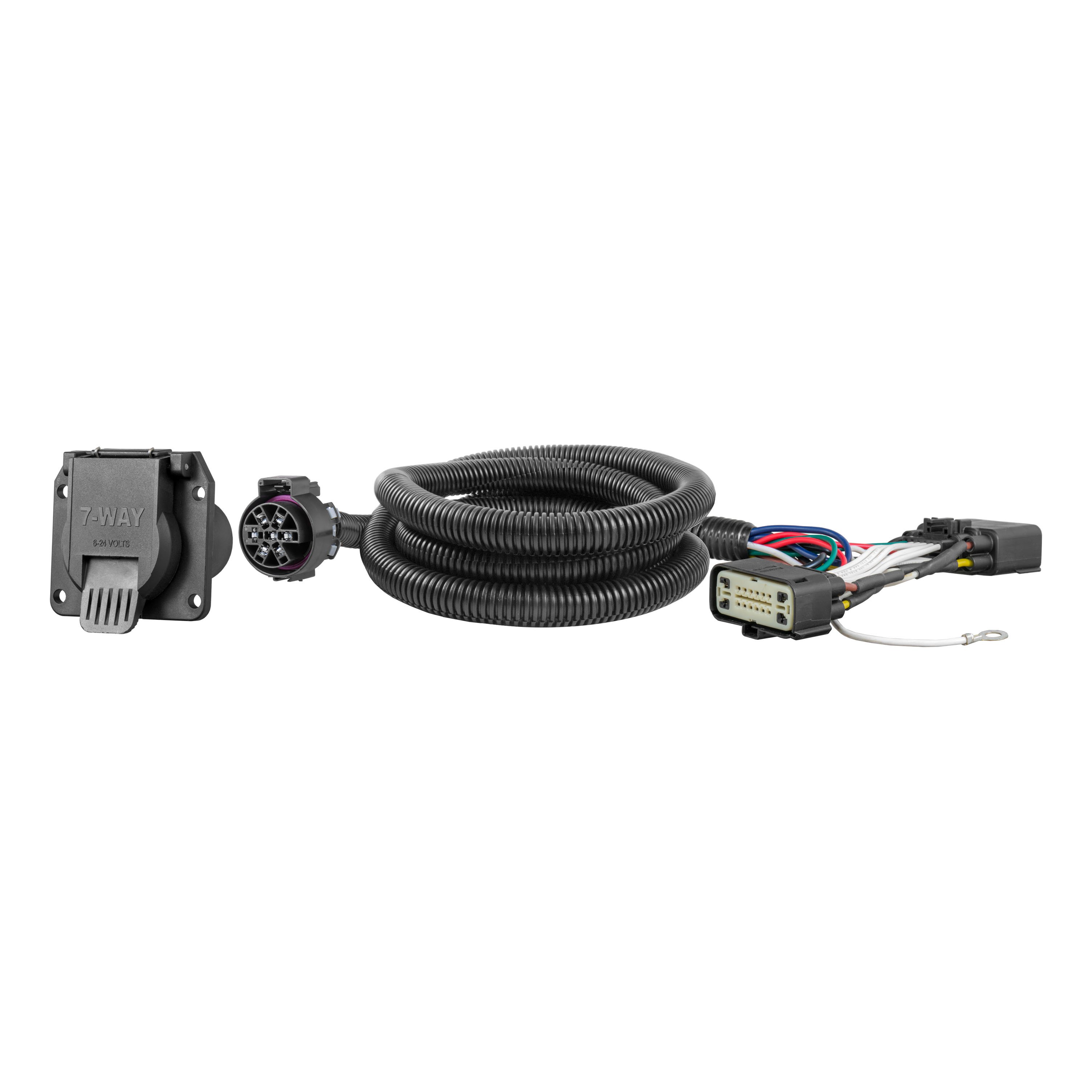 2019 - 2023 Ford Ranger Curt 2", Class 3 Trailer Tow Hitch + 7-way Wiring Kit 13417 thumbnail 1