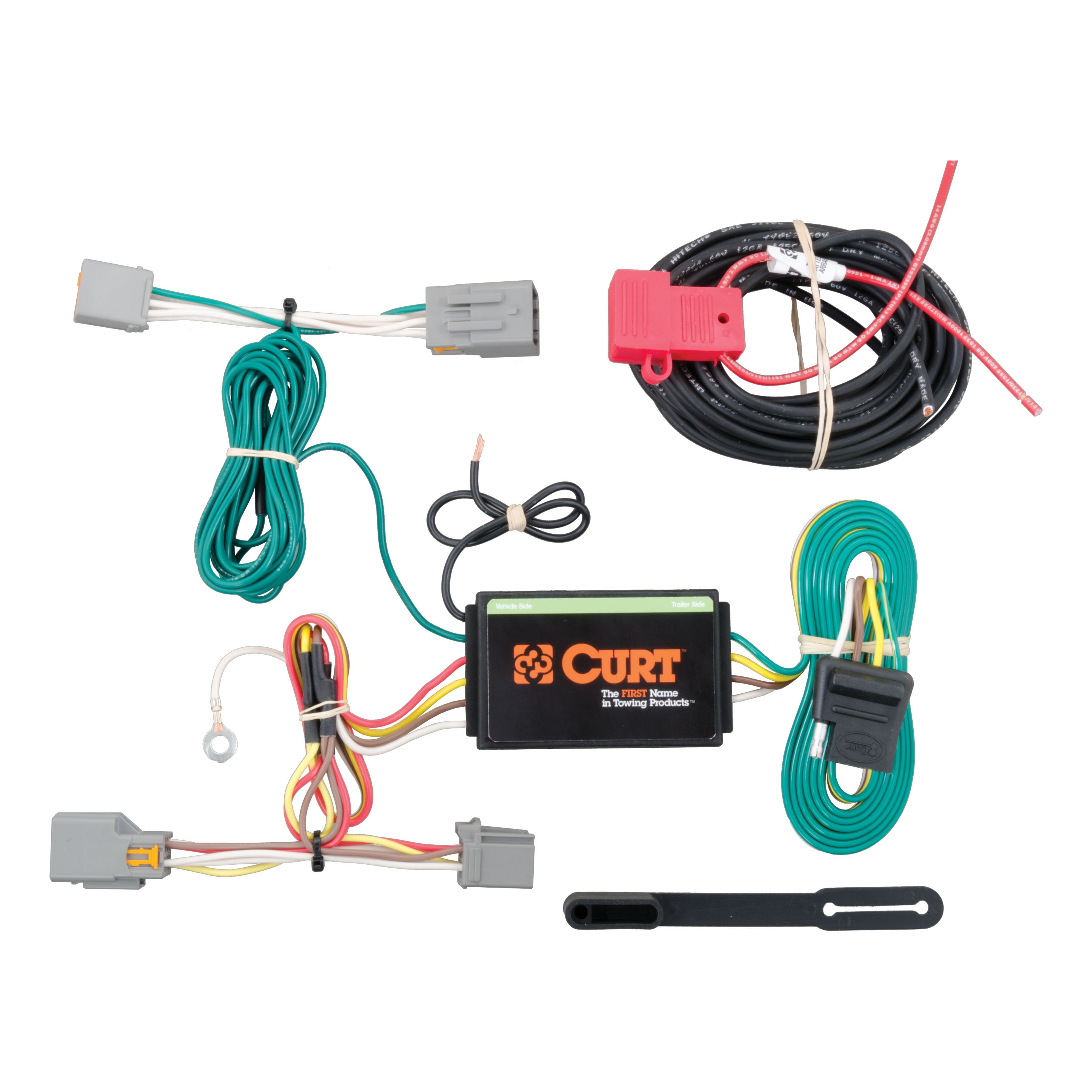 2014 - 2023 Ford Transit Connect Curt 2", Class 3 Trailer Tow Hitch + 4-flat Wiring Kit 13167 thumbnail 1