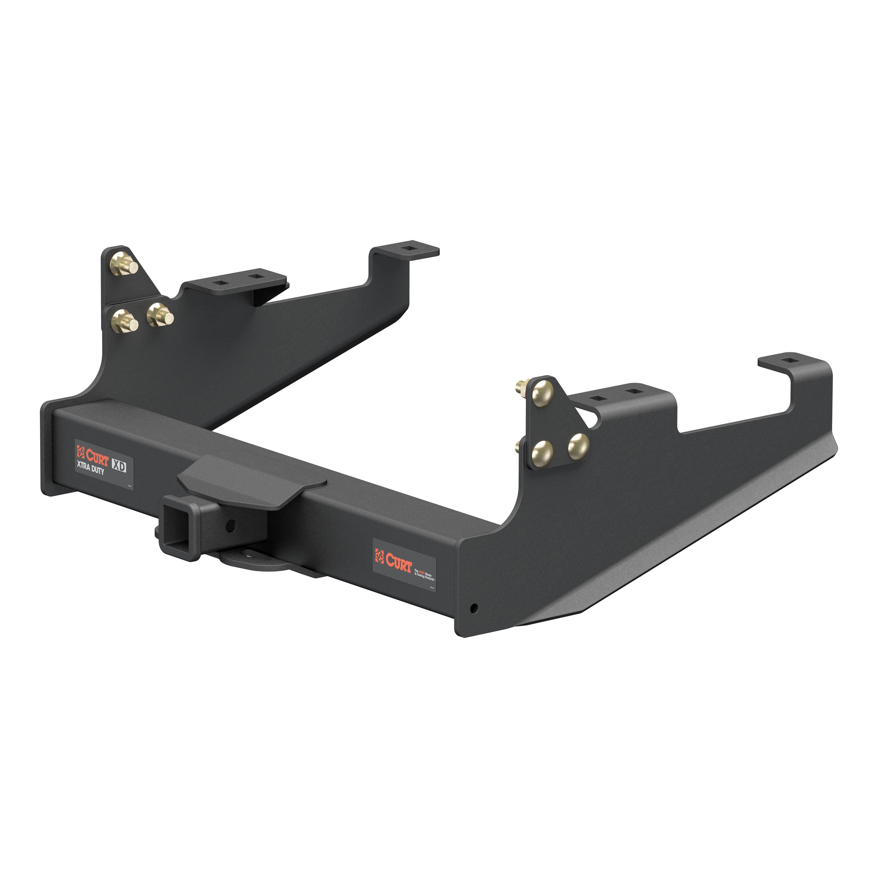 2020 - 2026 Ford F-350 Super Duty Cab & chassis with 34" frame width (O.D.) Curt 2", Class 5 Trailer Tow Hitch + 7-way Wiring Kit 15402 thumbnail 2