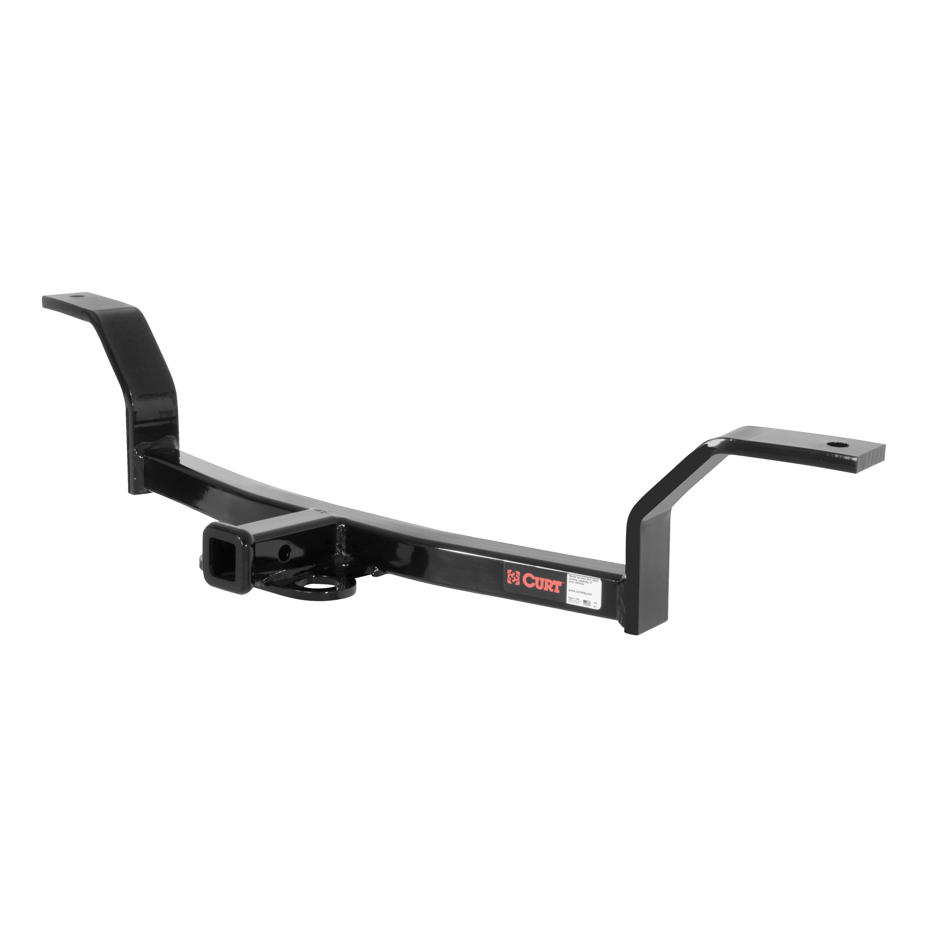1992 - 2000 Honda Civic Sedan Curt 1-1/4", Class 1 Trailer Tow Hitch + 4-flat Wiring Kit 11207 thumbnail 2