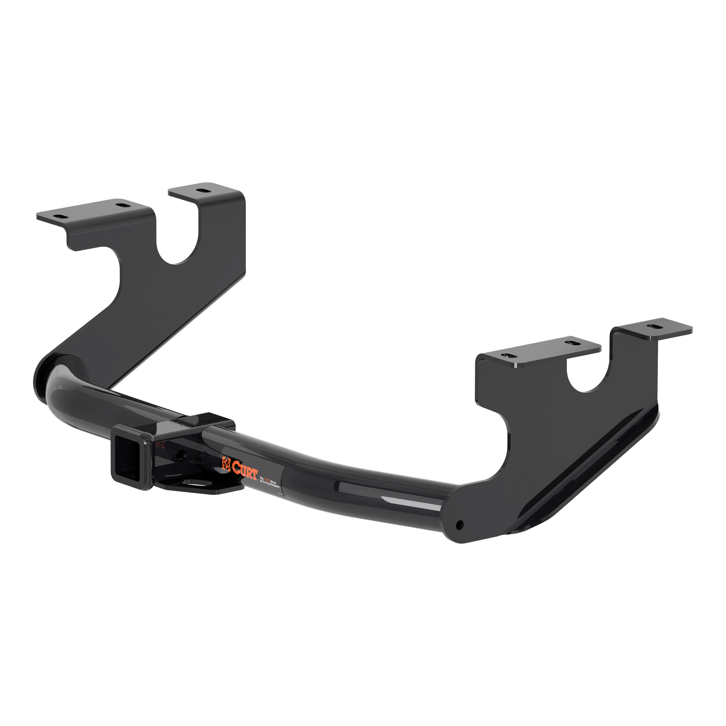 2018 - 2026 Alfa Romeo Stelvio Excluding Quadrifoglio Curt 2", Class 3 Trailer Tow Hitch + 4-flat Wiring Kit 13391 thumbnail 2