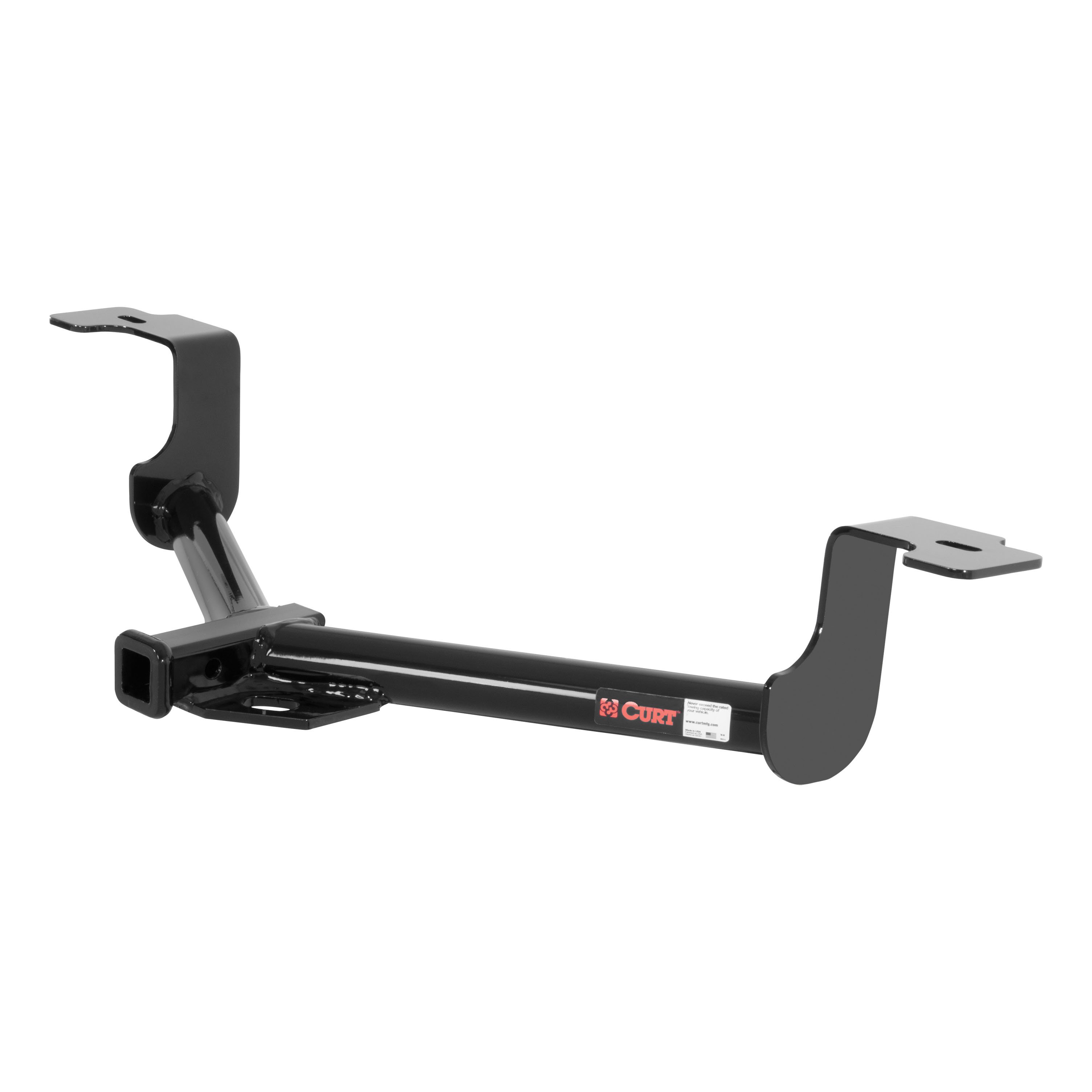 2008 - 2010 Honda Accord Sedan Curt 1-1/4", Class 1 Trailer Tow Hitch + 4-flat Wiring Kit 11496 thumbnail 2