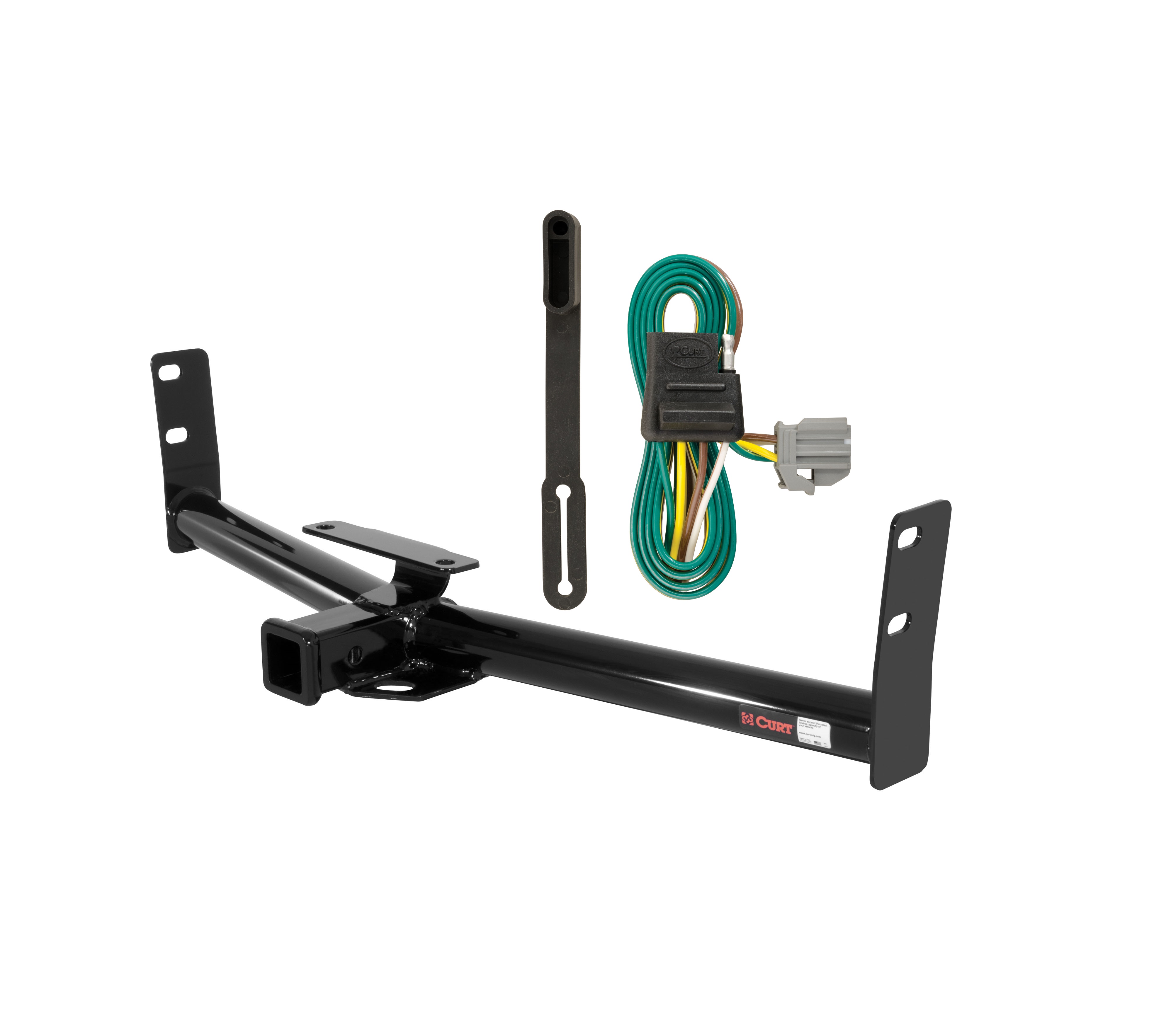 10 - 17 GMC Terrain Curt 2", Class 3 Trailer Tow Hitch + 4-flat Wiring Kit 13591 thumbnail 0