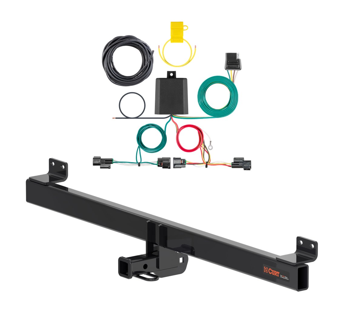 2023 - 2026 Honda HR-V Curt 1-1/4", Class 1 Trailer Tow Hitch + 4-flat Wiring Kit 11640 thumbnail 0