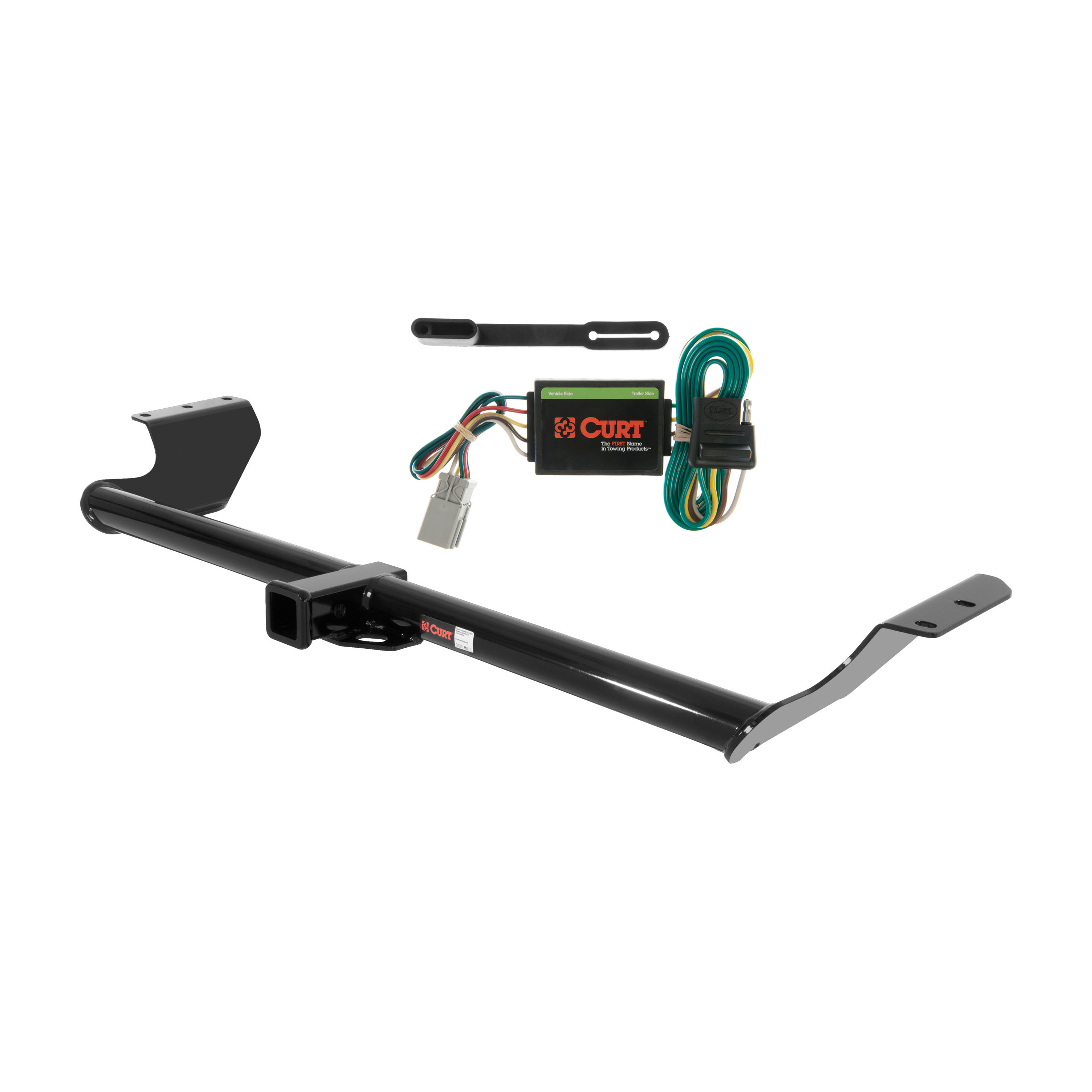 99 - 04 Honda Odyssey Curt 2", Class 3 Trailer Tow Hitch + 4-flat Wiring Kit 13068 thumbnail 0