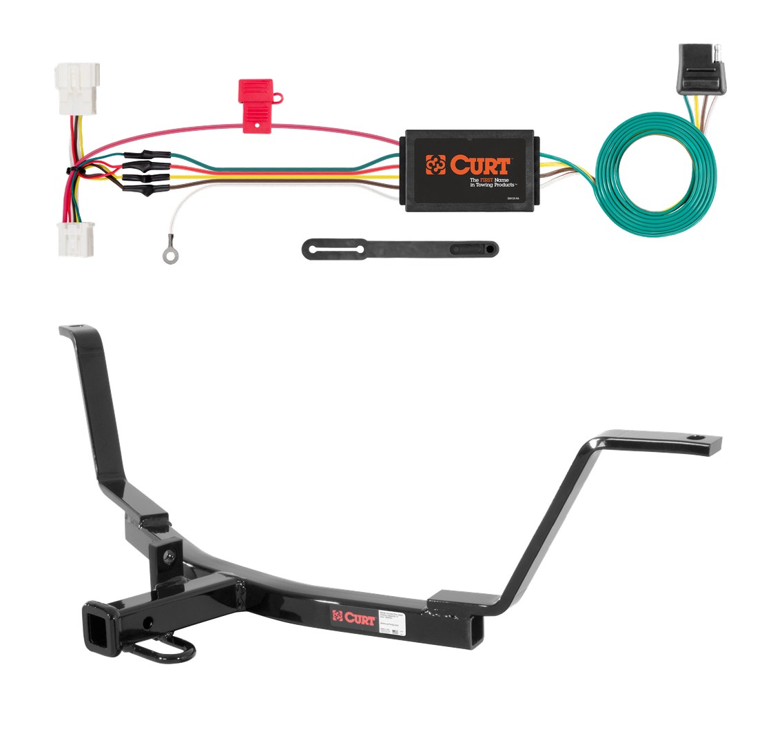 2012 - 2016 Honda CR-V Curt 1-1/4", Class 1 Trailer Tow Hitch + 4-flat Wiring Kit 11555 thumbnail 0