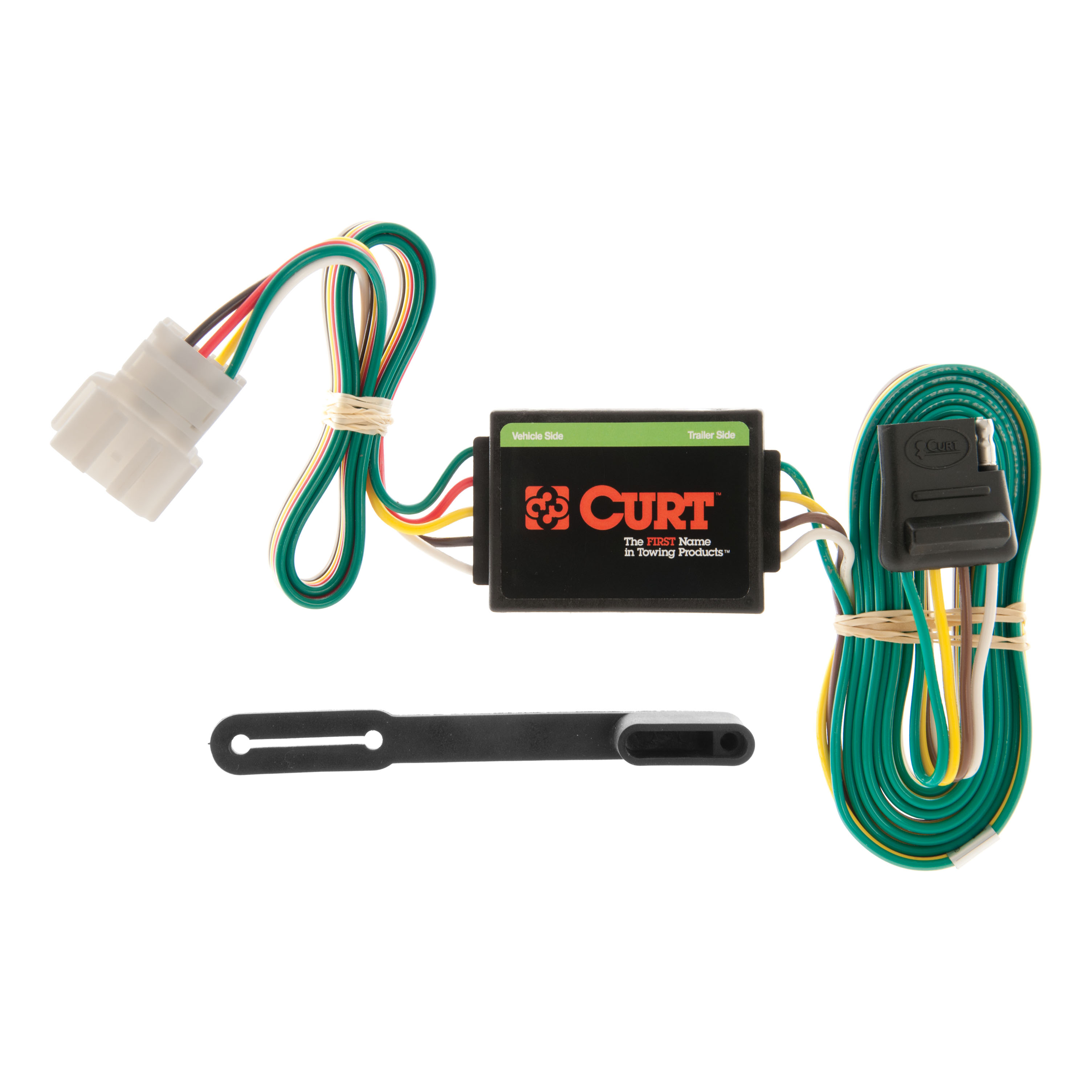 07 - 11 Honda CR-V Curt 2", Class 3 Trailer Tow Hitch + 4-flat Wiring Kit 13555 thumbnail 1