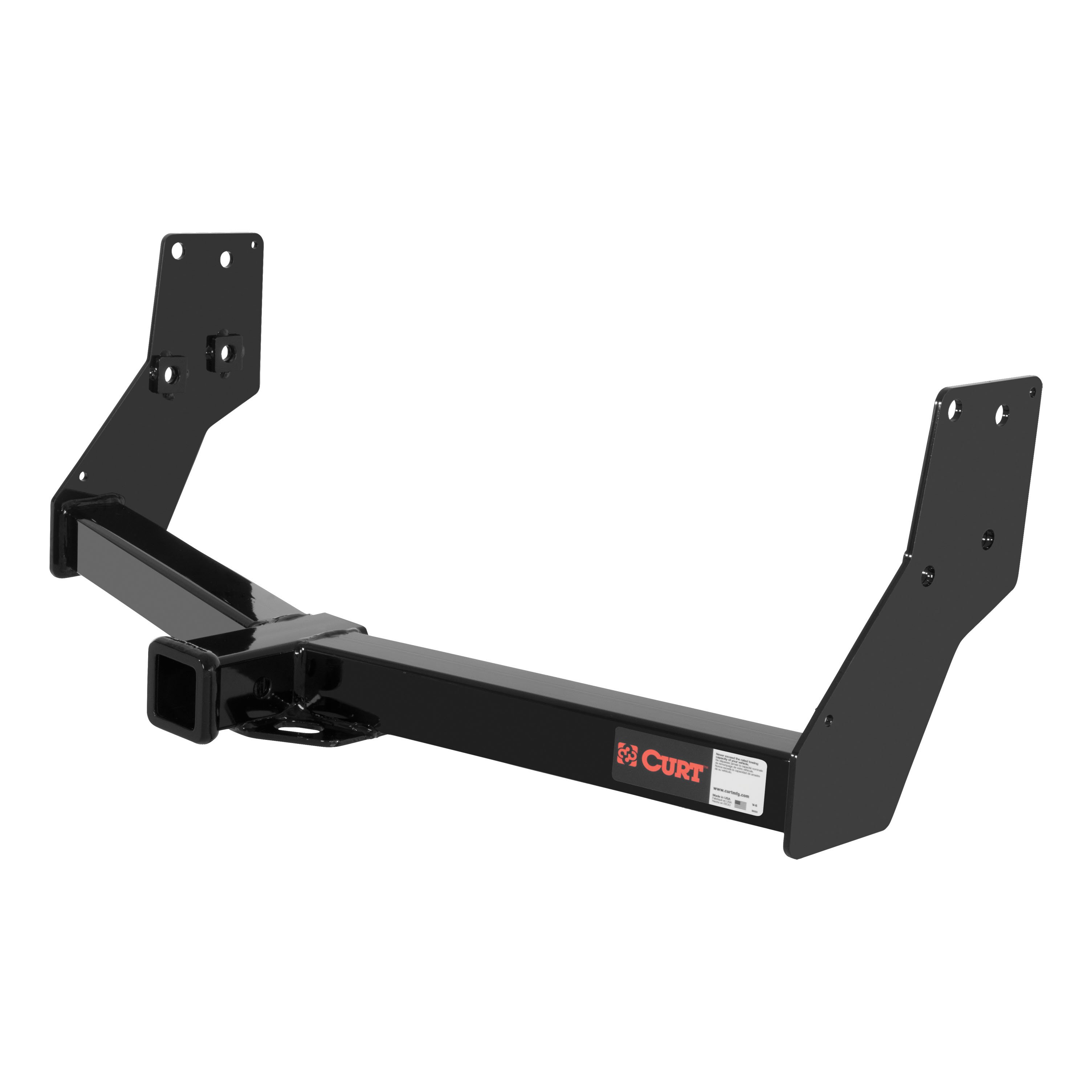 1997 - 2003 Infiniti QX4 Curt 2", Class 3 Trailer Tow Hitch + 4-flat Wiring Kit 13088 thumbnail 2