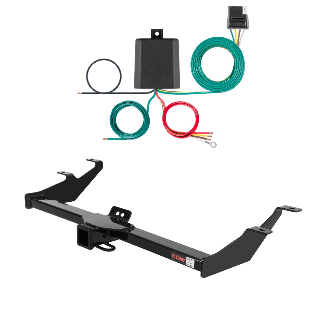 2005 - 2006 Honda Element Excluding SC Curt 2", Class 3 Trailer Tow Hitch + 4-flat Wiring Kit 13574 thumbnail 0