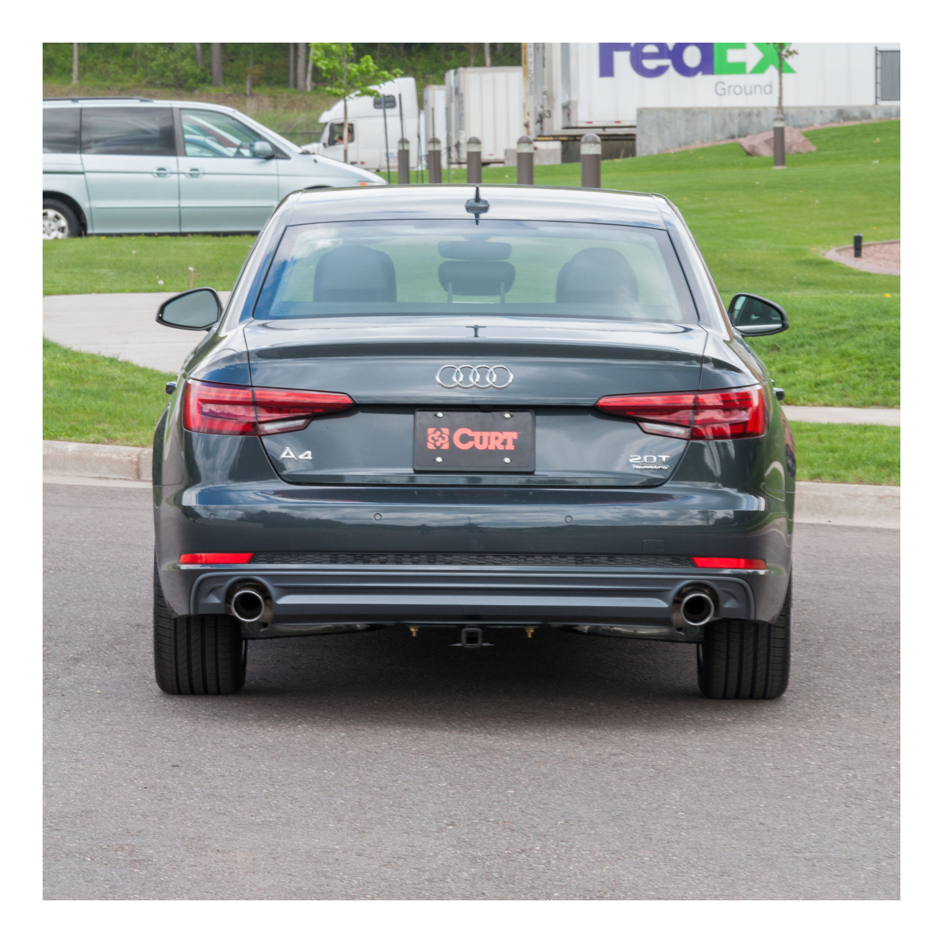 2018 - 2022 Audi A5 Sportback Curt 1-1/4", Class 1 Trailer Tow Hitch + 4-flat Wiring Kit 11448 thumbnail 8