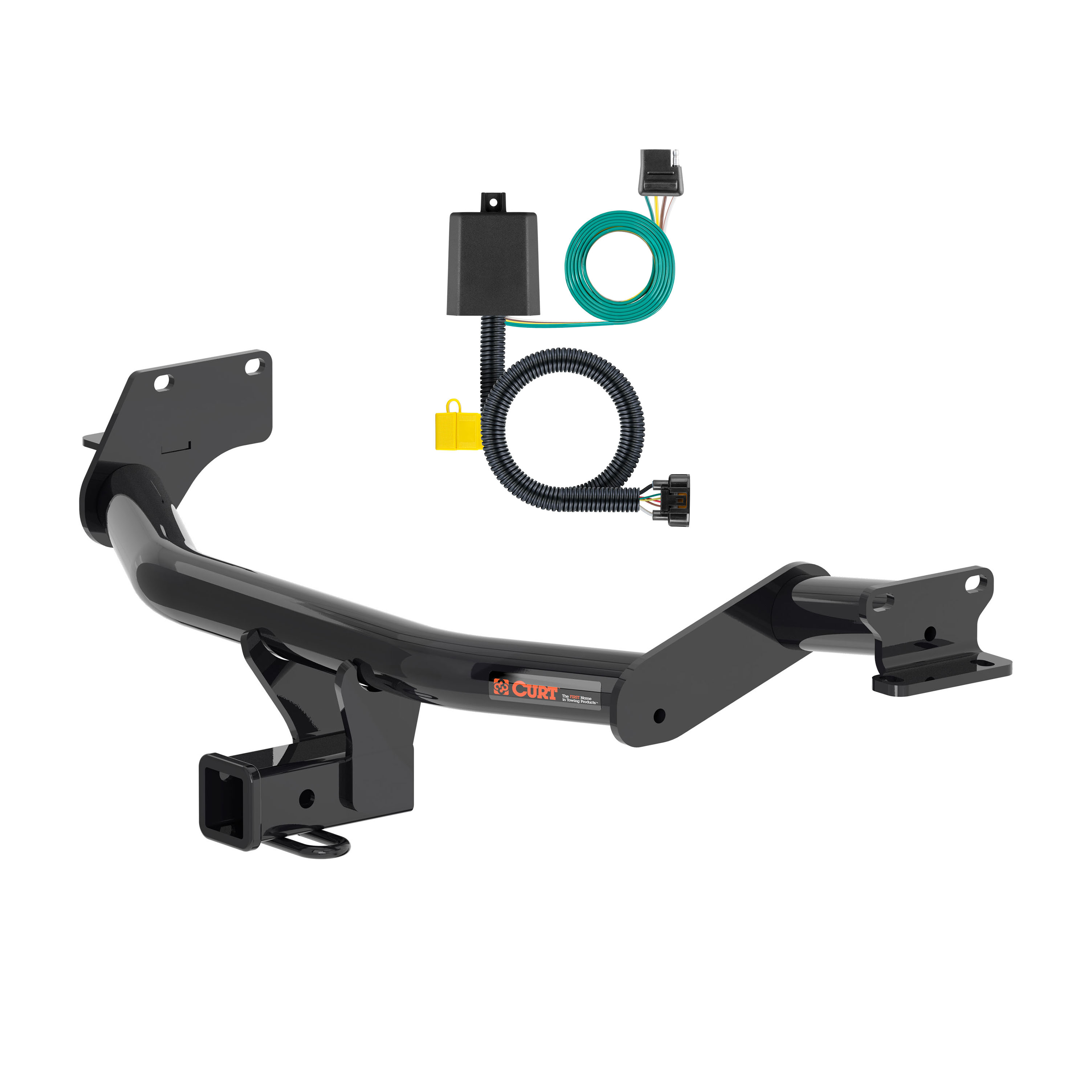 20 - 22 Hyundai Palisade Curt 2", Class 3 Trailer Tow Hitch + 4-flat Wiring Kit 13427 thumbnail 0