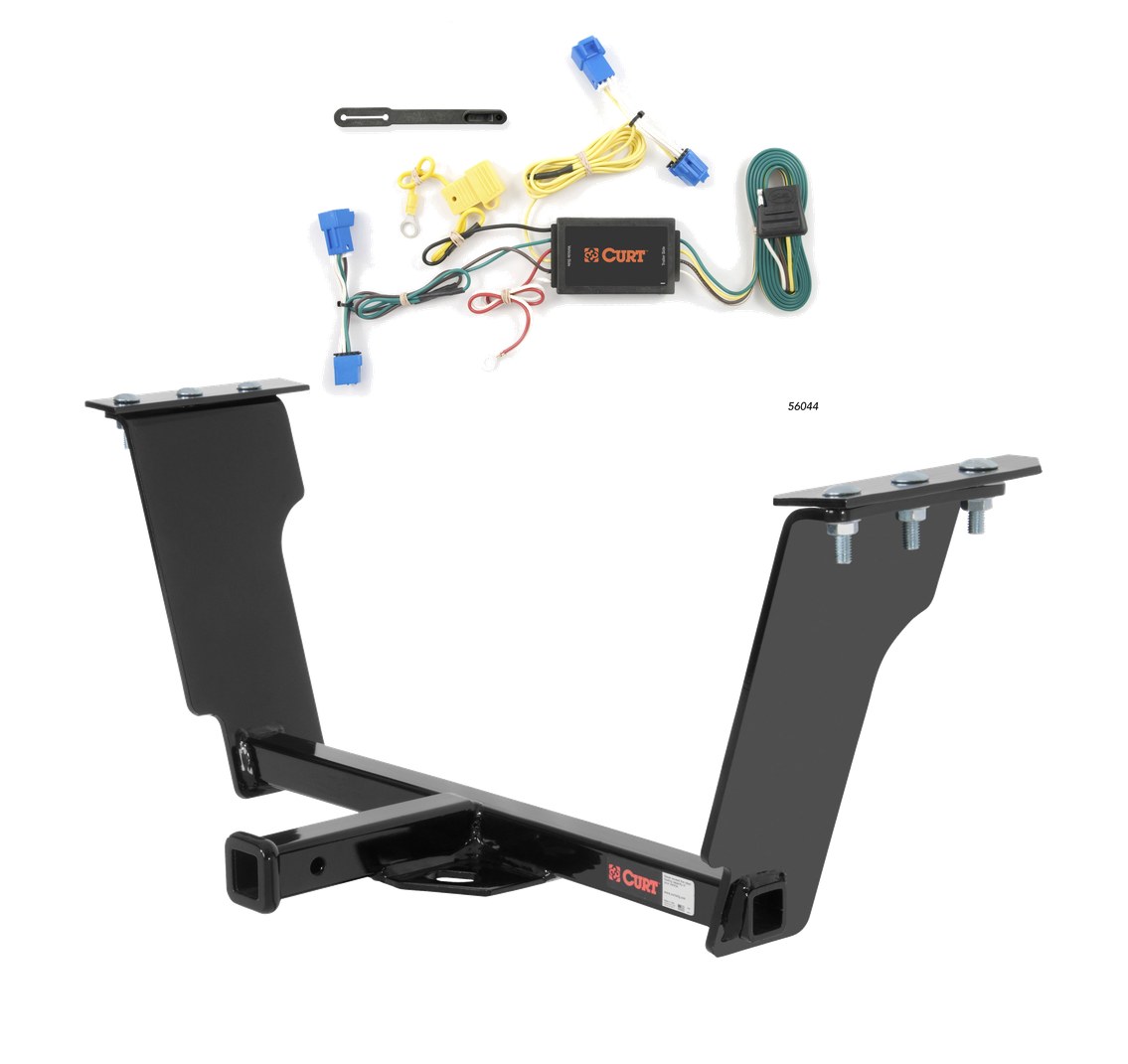 2008 - 2013 Cadillac CTS Sedan Curt 1-1/4", Class 1 Trailer Tow Hitch + 4-flat Wiring Kit 11307 thumbnail 0