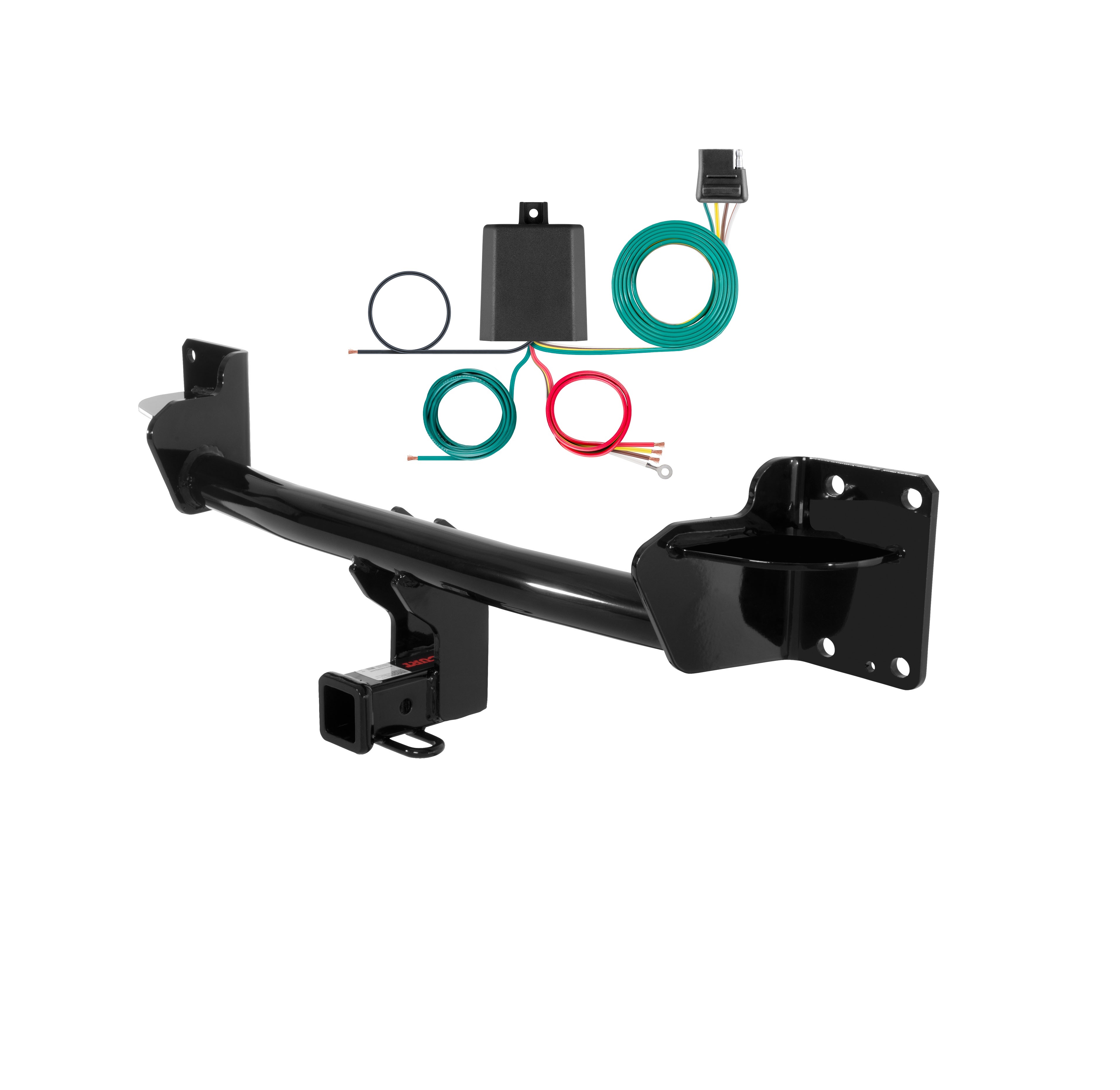 07 - 18 Buick X5  Curt 2", Class 3 Trailer Tow Hitch + 4-flat Wiring Kit 13077 thumbnail 0