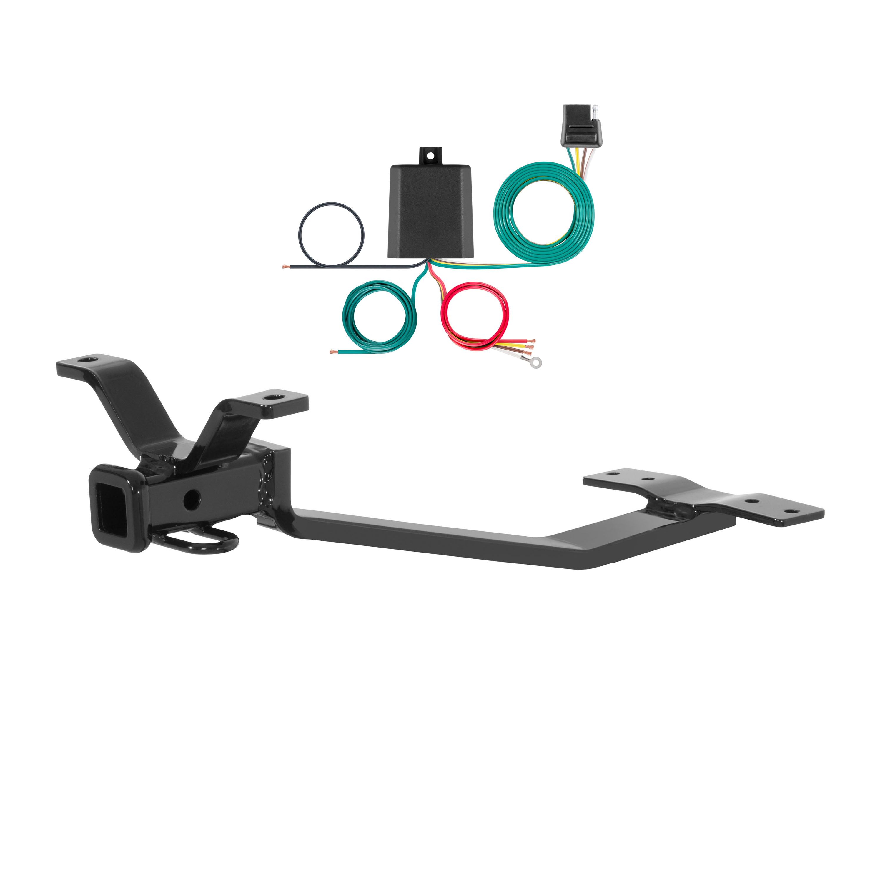 75 - 87 Isuzu XJ6 Sedan Curt 1-1/4", Class 1 Trailer Tow Hitch + 4-flat Wiring Kit 11733 thumbnail 0