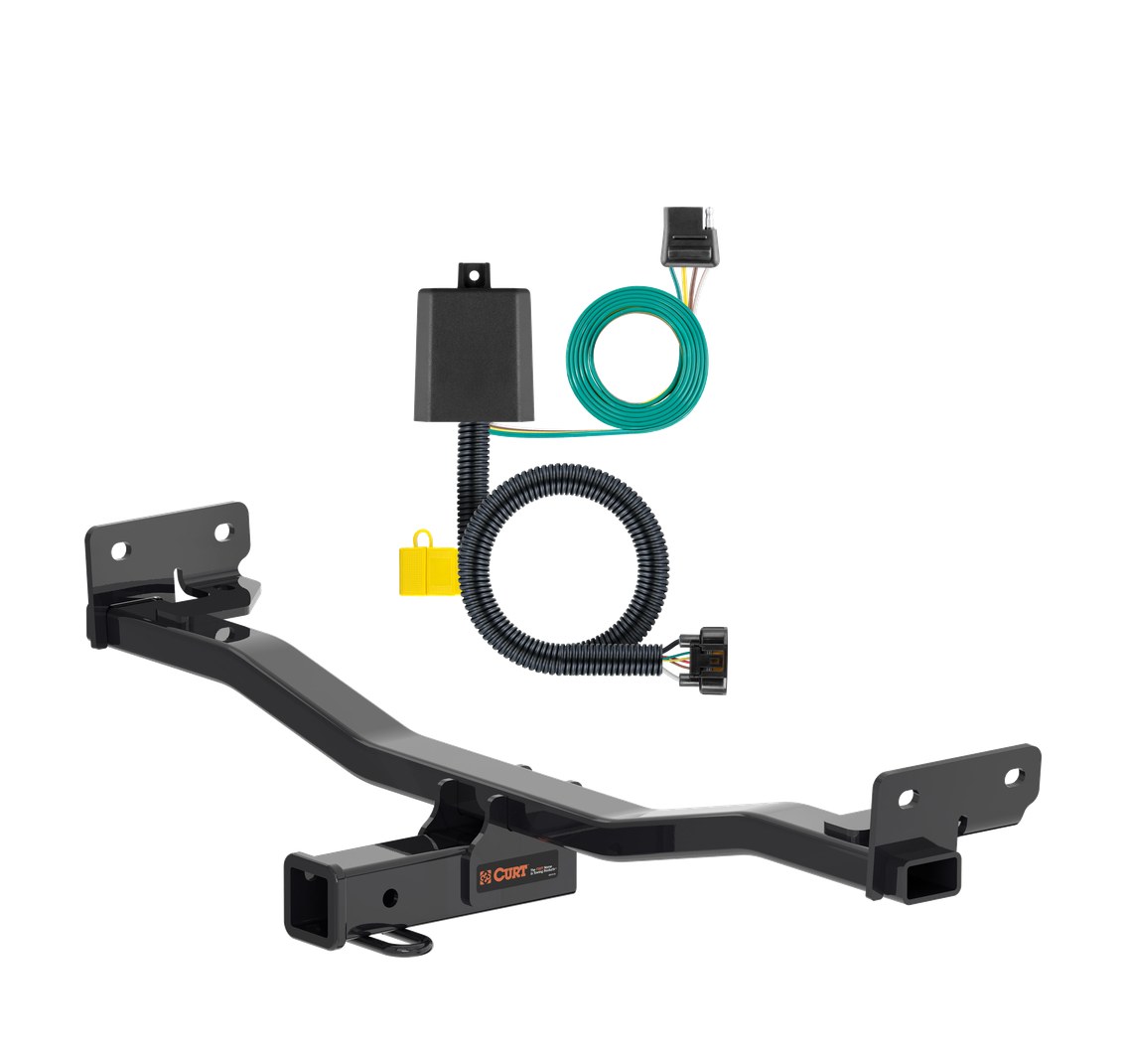 2022 - 2024 Hyundai Tucson Curt 2", Class 3 Trailer Tow Hitch + 4-flat Wiring Kit 13485 thumbnail 0