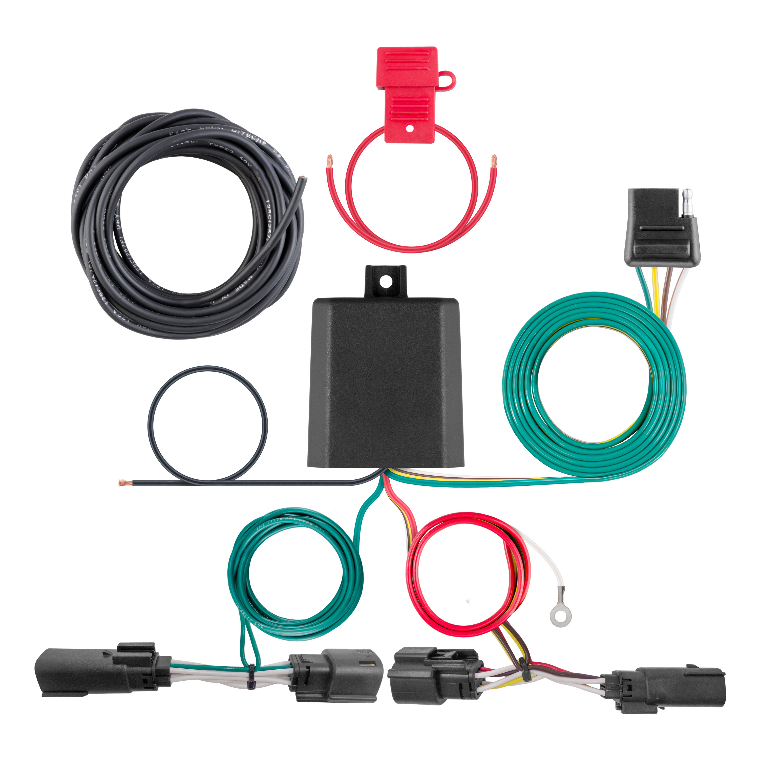 20 - 24 Buick Encore GX Excluding hands free liftgate & With LED taillights Curt 1-1/4", Class 1 Trailer Tow Hitch + 4-flat Wiring Kit 11612-1 thumbnail 1