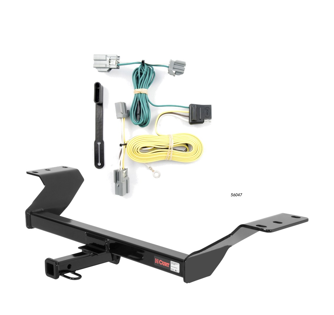 2010 - 2011 Buick Lucerne Curt 1-1/4", Class 2 Trailer Tow Hitch + 4-flat Wiring Kit 12022 thumbnail 0
