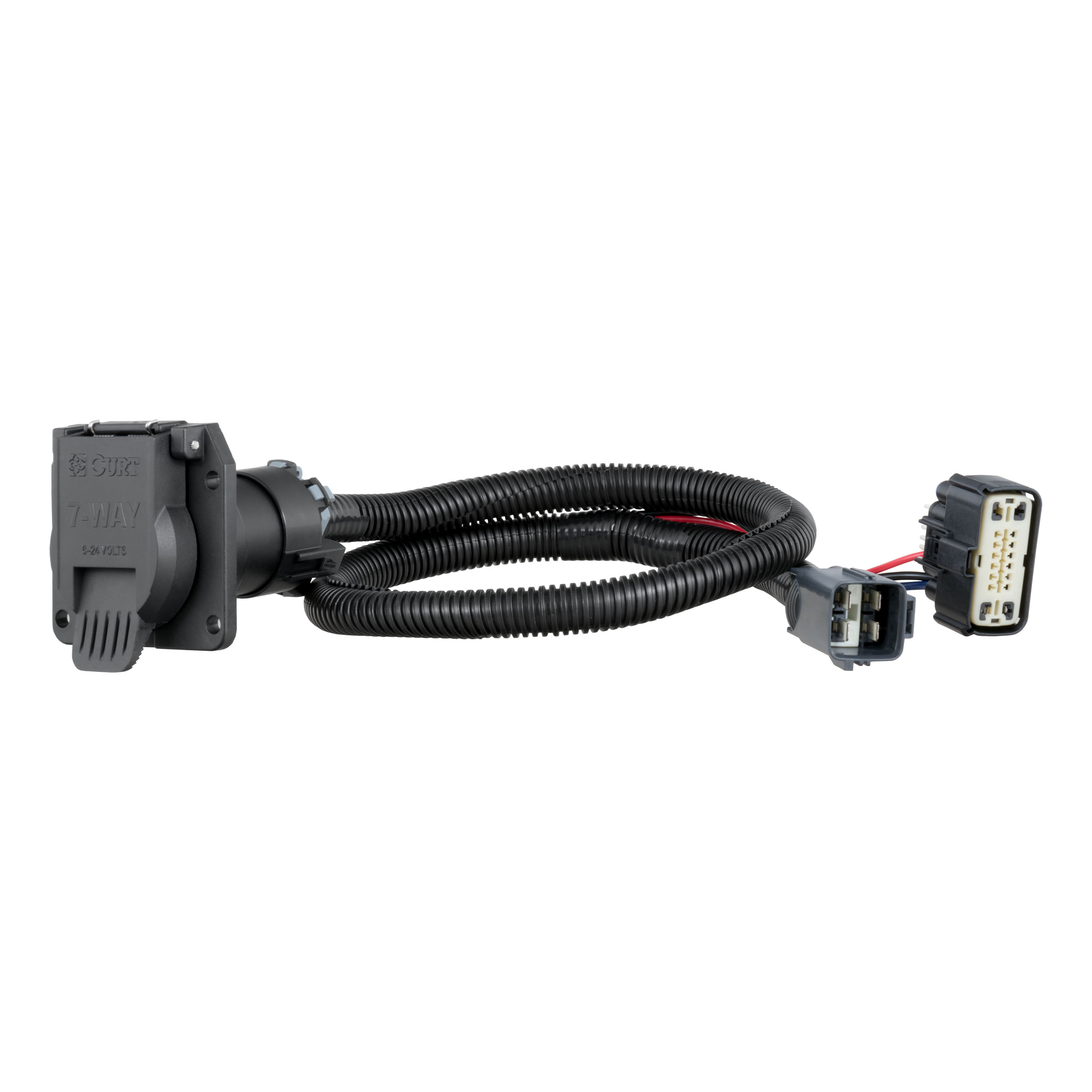 17 - 24 Cadillac XT5 Excluding Platinum Curt 2", Class 3 Trailer Tow Hitch + 7-way Wiring Kit 13285 thumbnail 1