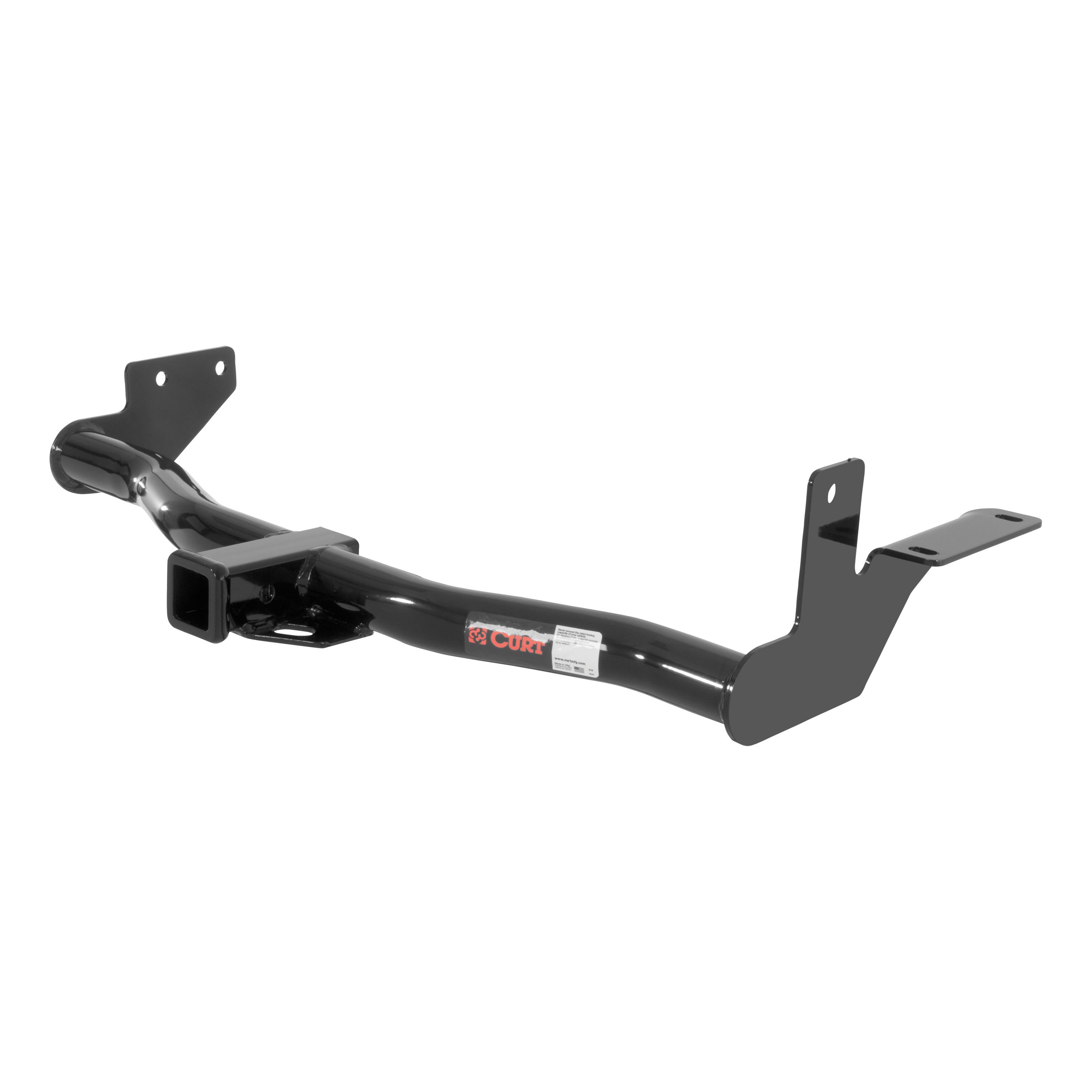 1998 - 2004 Isuzu Rodeo With under-vehicle spare, excluding 3.5L Curt 2", Class 3 Trailer Tow Hitch + 4-flat Wiring Kit 13222 thumbnail 2