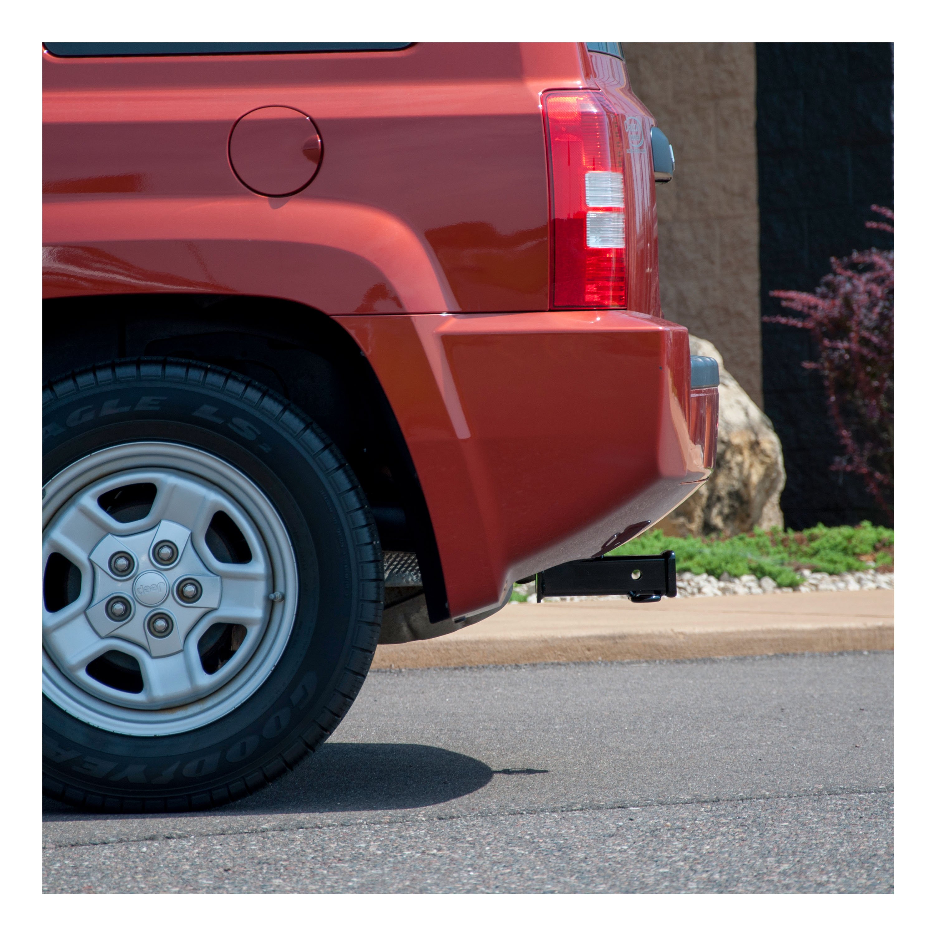 2007 - 2010 Jeep Patriot Curt 2", Class 3 Trailer Tow Hitch + 4-flat Wiring Kit 13548 thumbnail 9