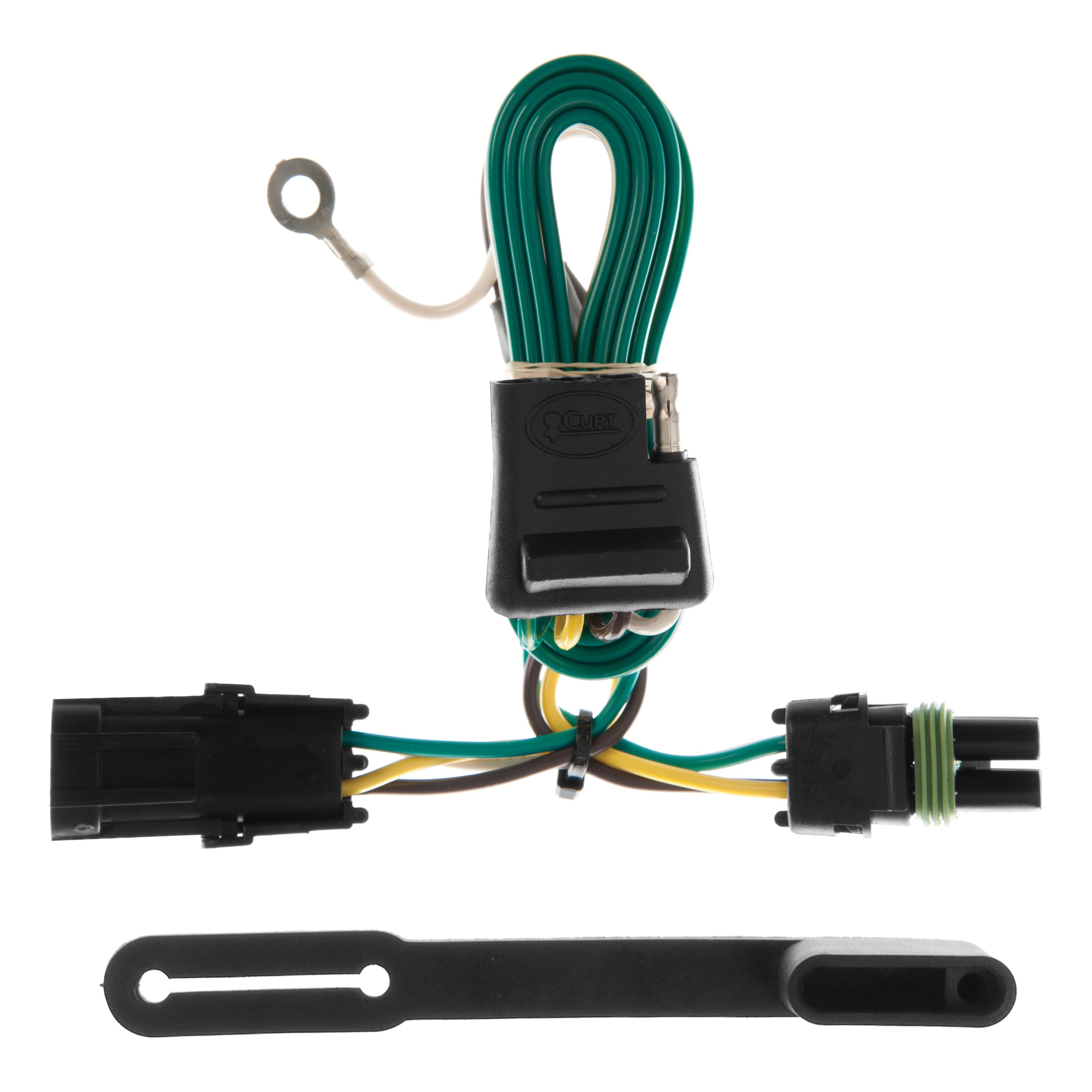1985 - 1986 Chevrolet K10 With 10" step bumper Curt 2", Class 3 Trailer Tow Hitch + 4-flat Wiring Kit 13099 thumbnail 1