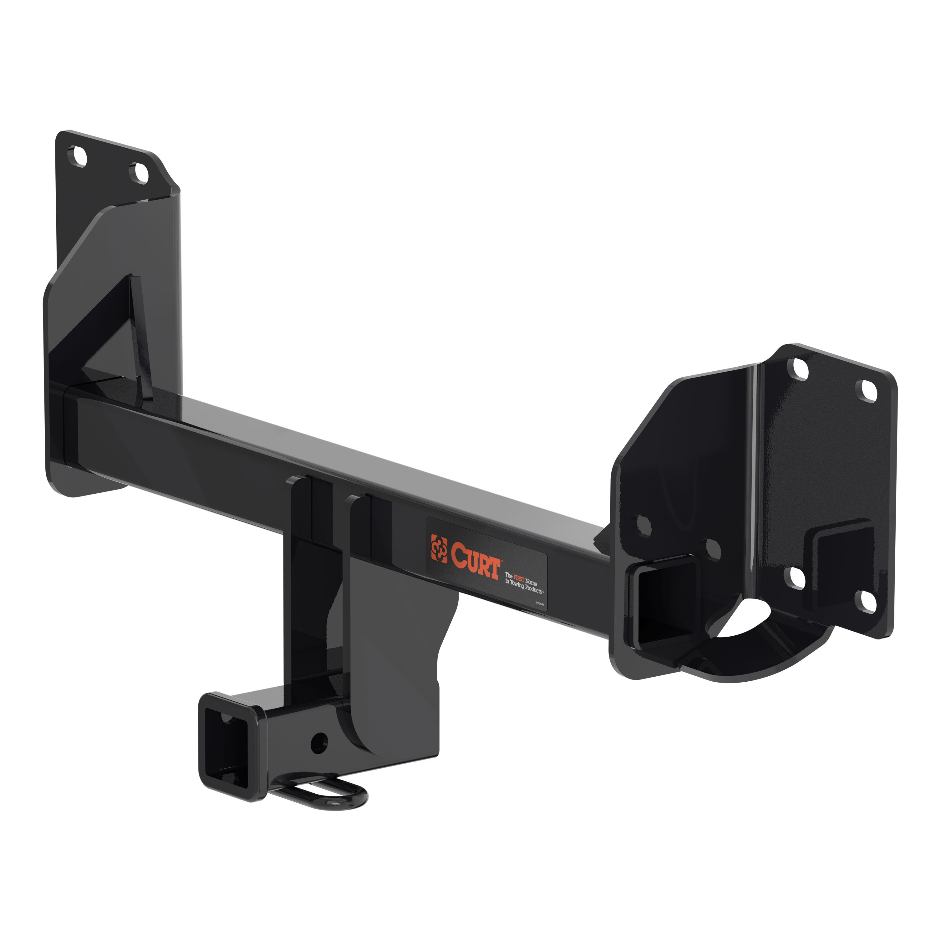 2019 - 2026 BMW X5 Excluding M Curt 2", Class 3 Trailer Tow Hitch + 4-flat Wiring Kit 13451 thumbnail 2