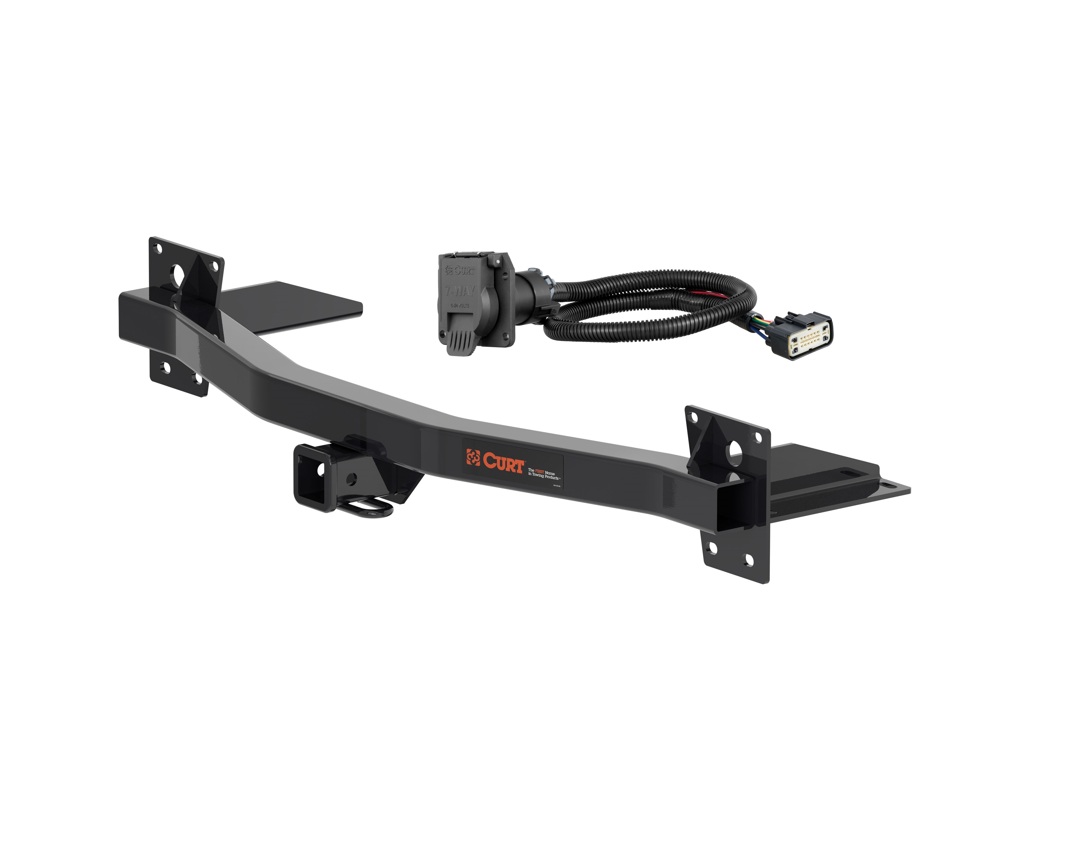 18 - 24 Buick Enclave Curt 2", Class 3 Trailer Tow Hitch + 7-way Wiring Kit 13433 thumbnail 0
