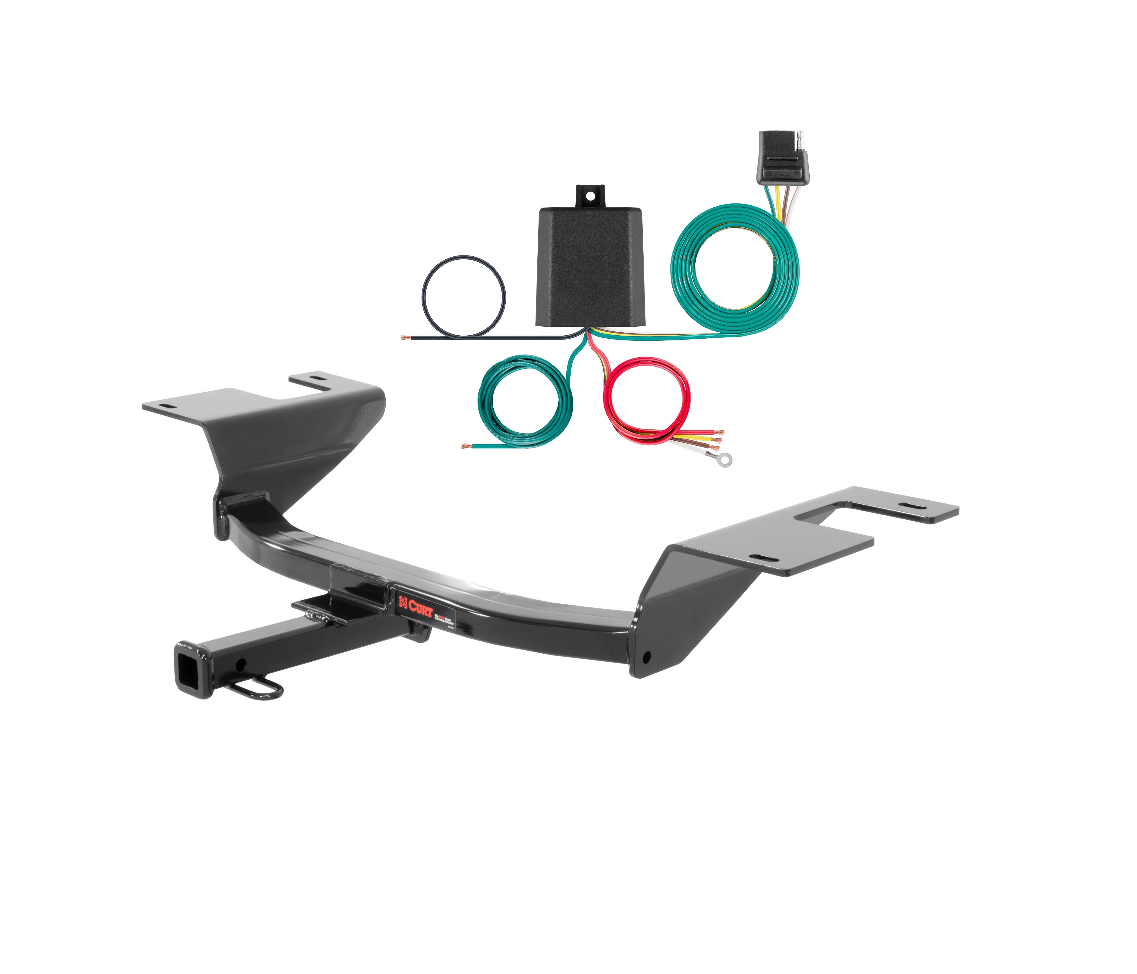 16 - 19 Buick Cascada Curt 1-1/4", Class 1 Trailer Tow Hitch + 4-flat Wiring Kit 11441 thumbnail 0