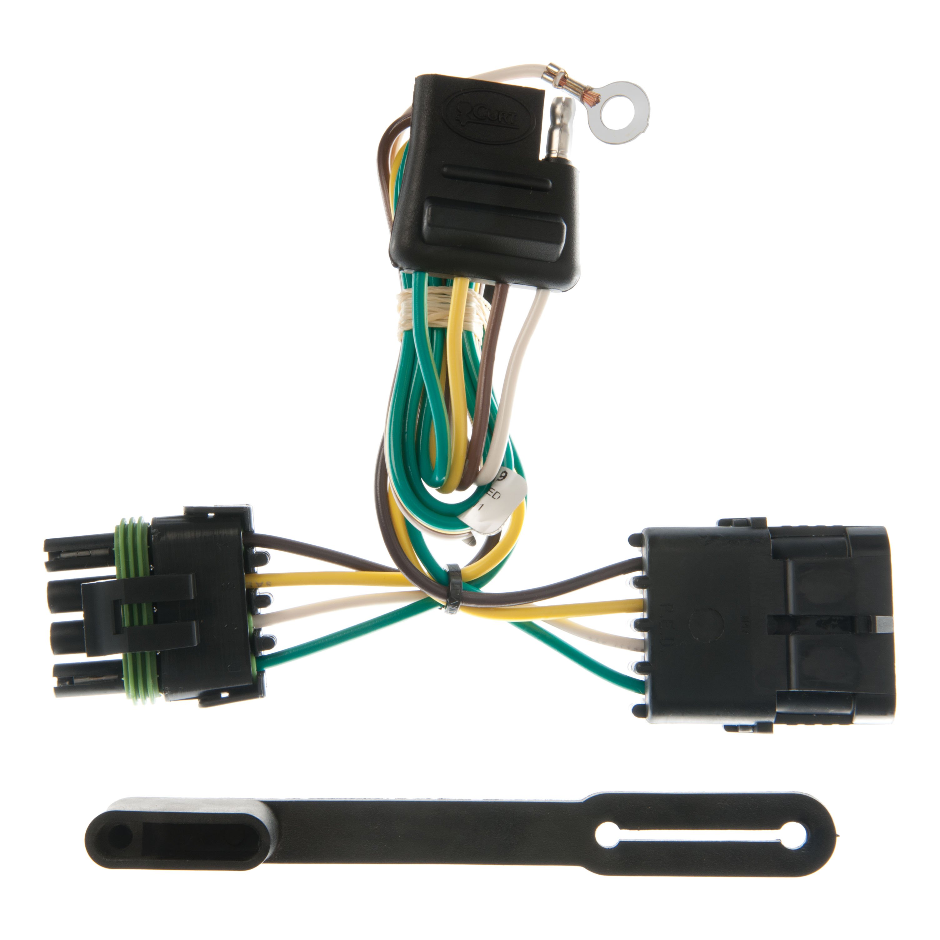 1992 - 1999 Chevrolet Suburban Curt 2", Class 3 Trailer Tow Hitch + 4-flat Wiring Kit 13029 thumbnail 1