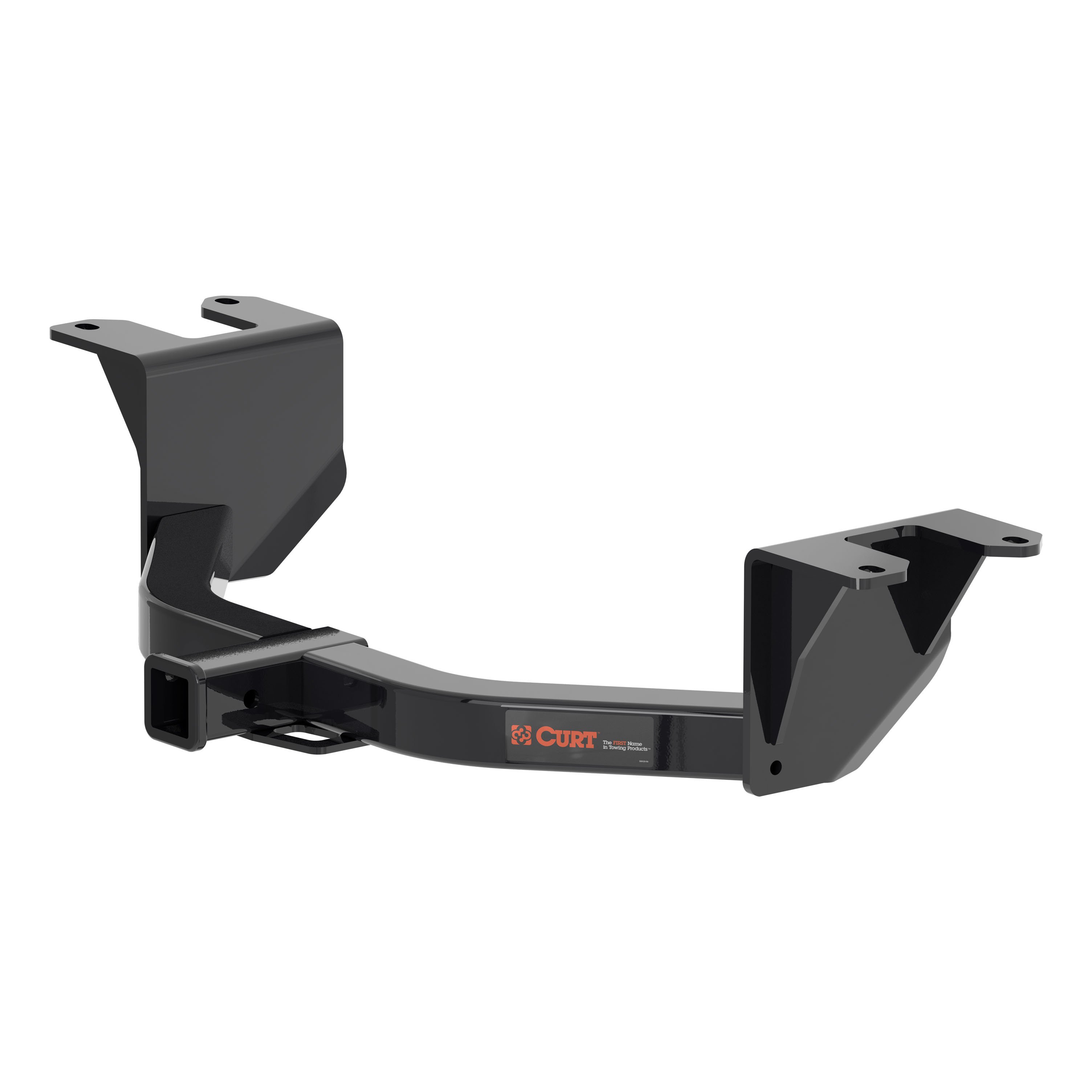 2022 Chevrolet Silverado 1500 LTD Excluding factory receiver Curt 2", Class 3 Trailer Tow Hitch + 4-flat Wiring Kit 13393 thumbnail 2