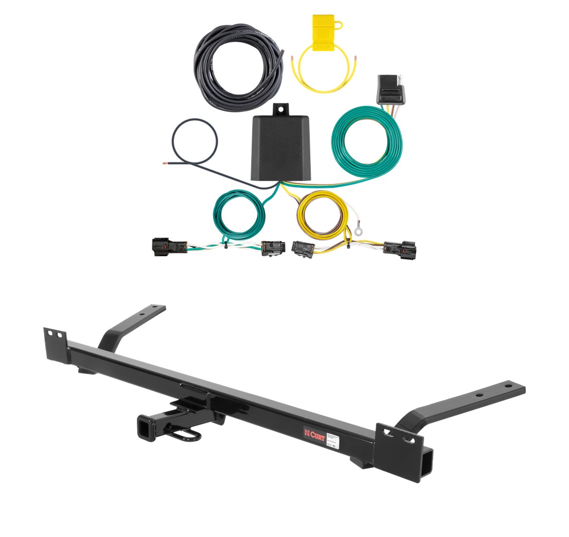 1985 - 1990 Buick LeSabre Wagon Curt 1-1/4", Class 2 Trailer Tow Hitch + 4-flat Wiring Kit 12041 thumbnail 0