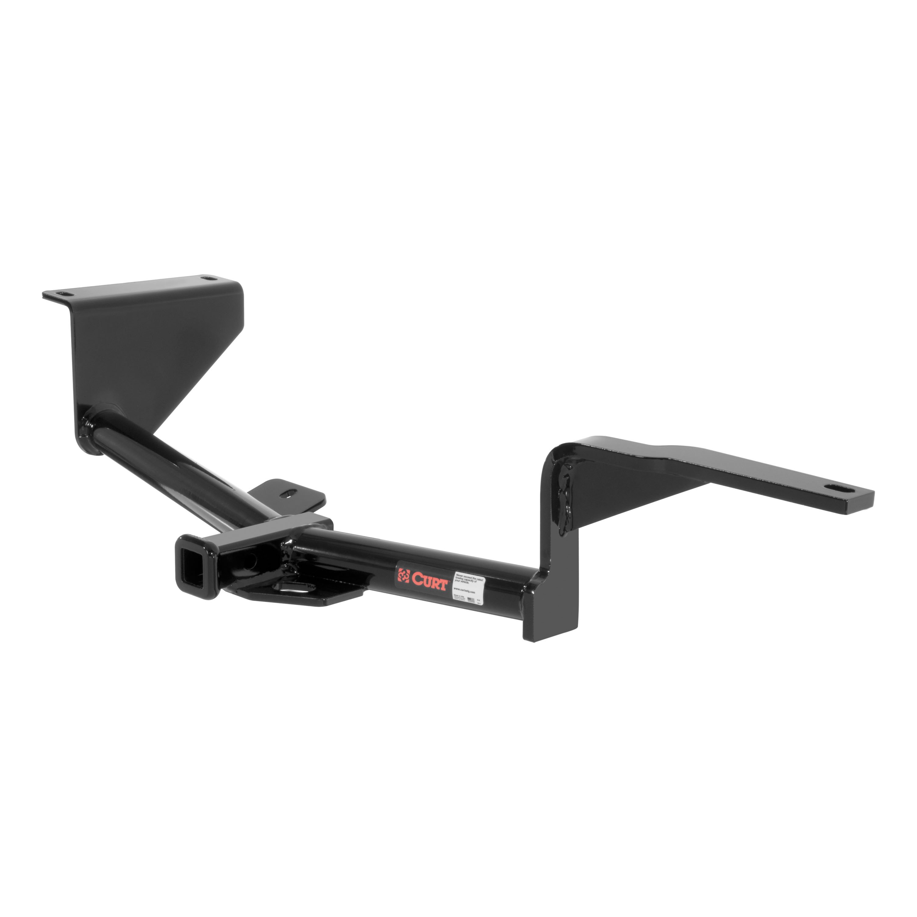 2012 - 2017 Kia Rio Sedan Curt 1-1/4", Class 1 Trailer Tow Hitch + 4-flat Wiring Kit 11250 thumbnail 2