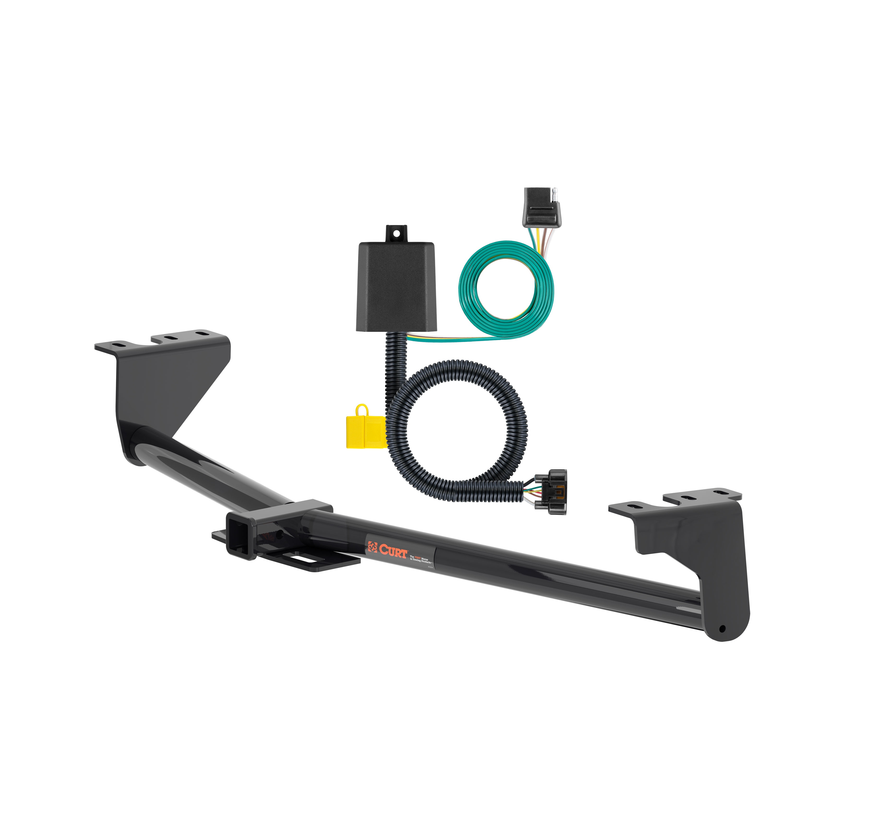 22 - 24 Kia Carnival Curt 2", Class 3 Trailer Tow Hitch + 4-flat Wiring Kit 13478 thumbnail 0
