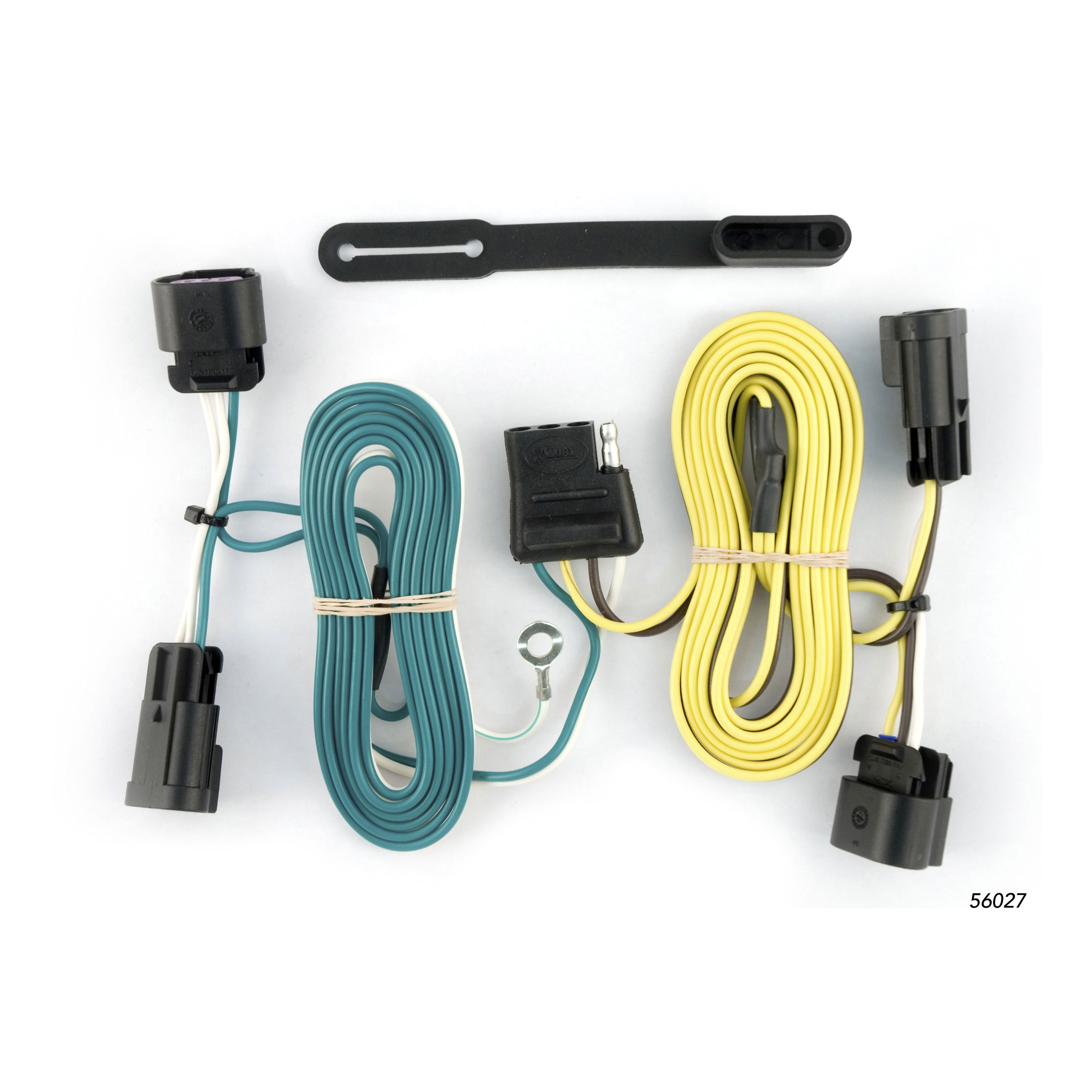 2009 - 2012 Chevrolet Traverse Curt 2", Class 3 Trailer Tow Hitch + 4-flat Wiring Kit 13424 thumbnail 1