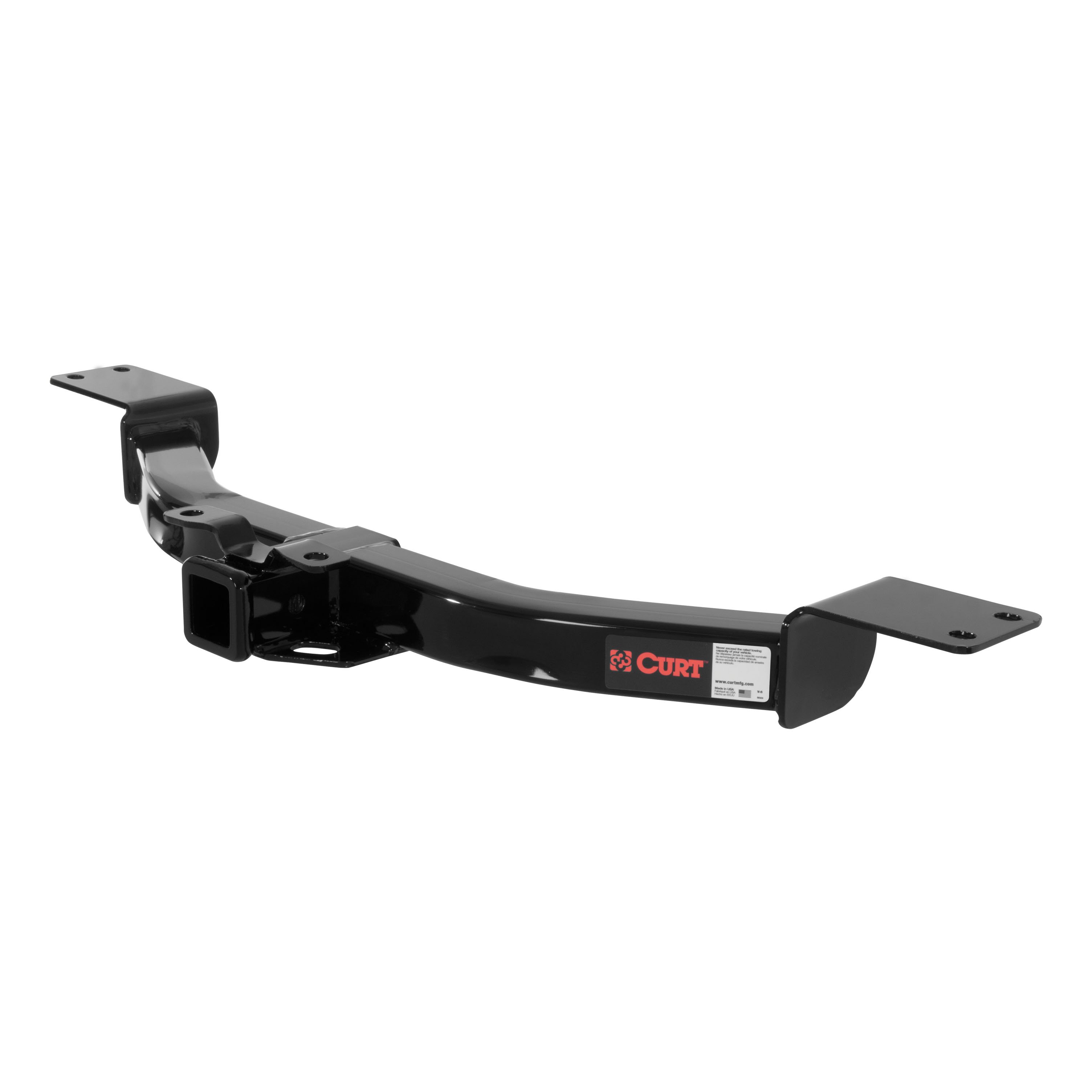 2009 - 2012 Chevrolet Traverse Curt 2", Class 3 Trailer Tow Hitch + 4-flat Wiring Kit 13424 thumbnail 2