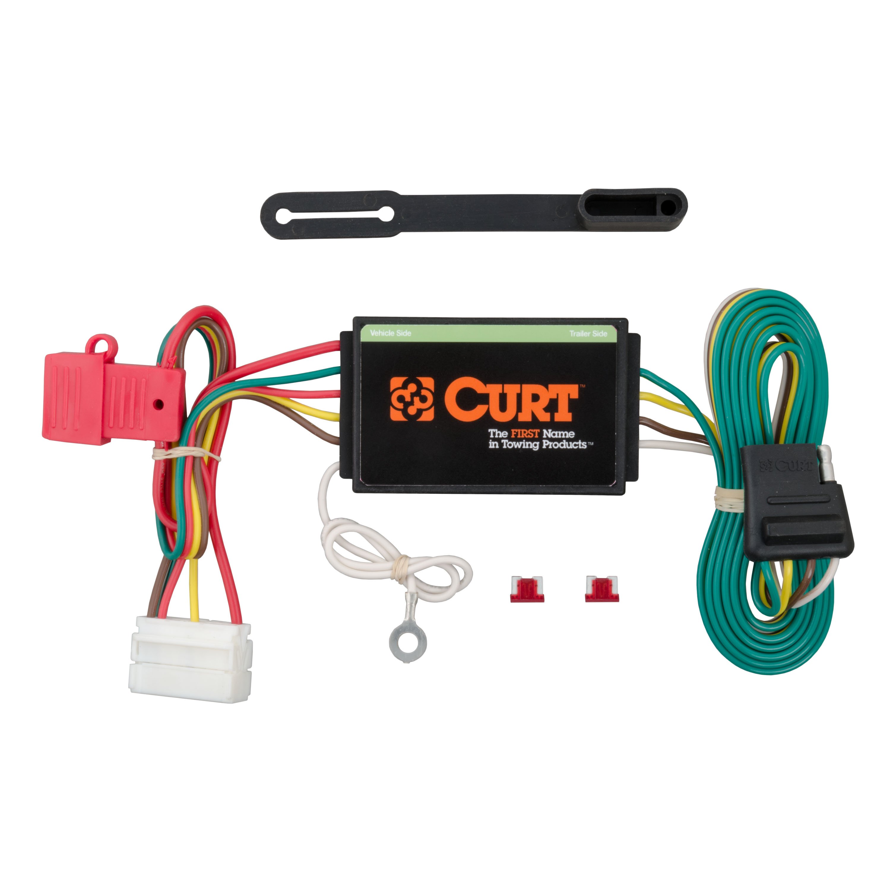 2014 - 2020 Acura MDX Curt 2", Class 3 Trailer Tow Hitch + 4-flat Wiring Kit 13146 thumbnail 1