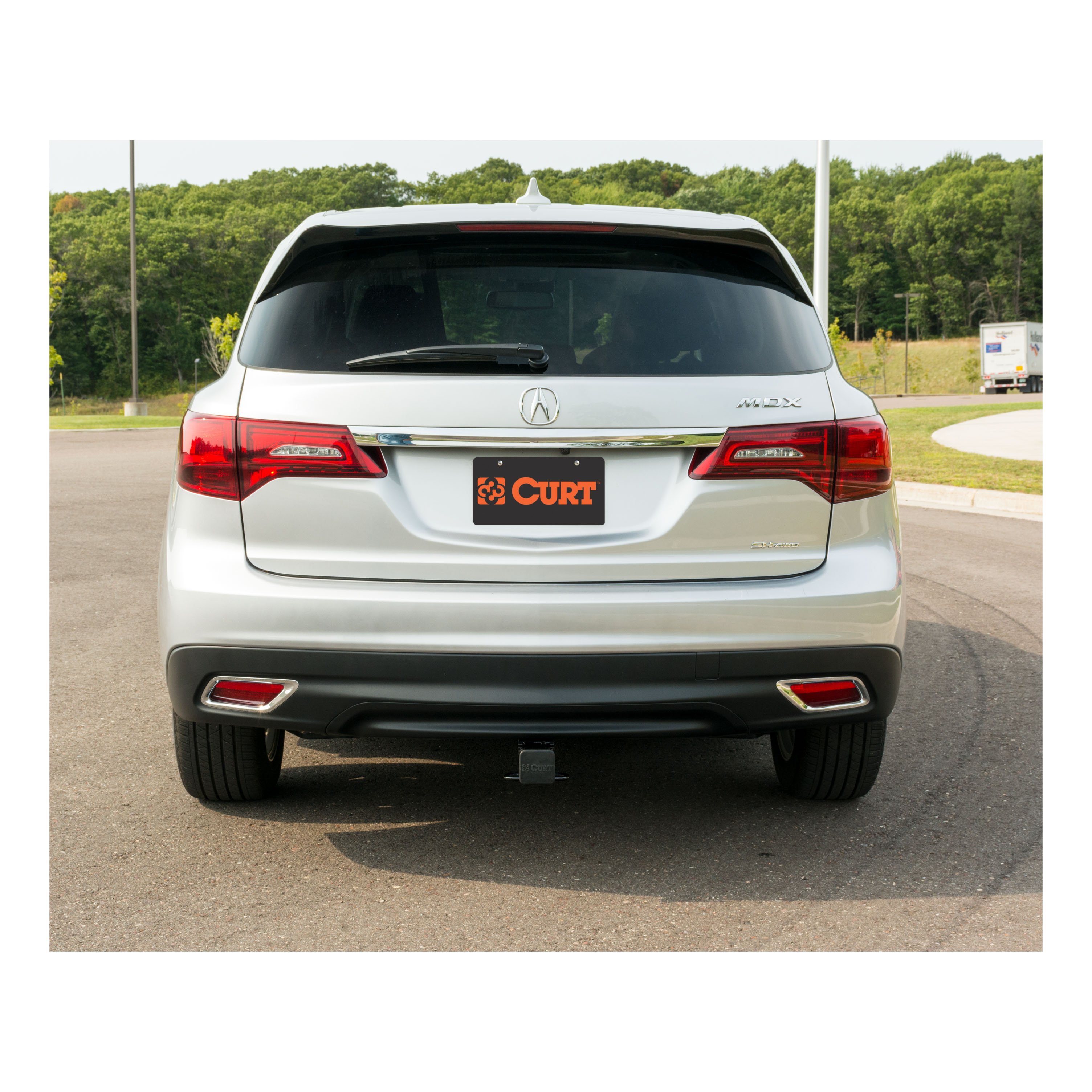 2014 - 2020 Acura MDX Curt 2", Class 3 Trailer Tow Hitch + 4-flat Wiring Kit 13146 thumbnail 8