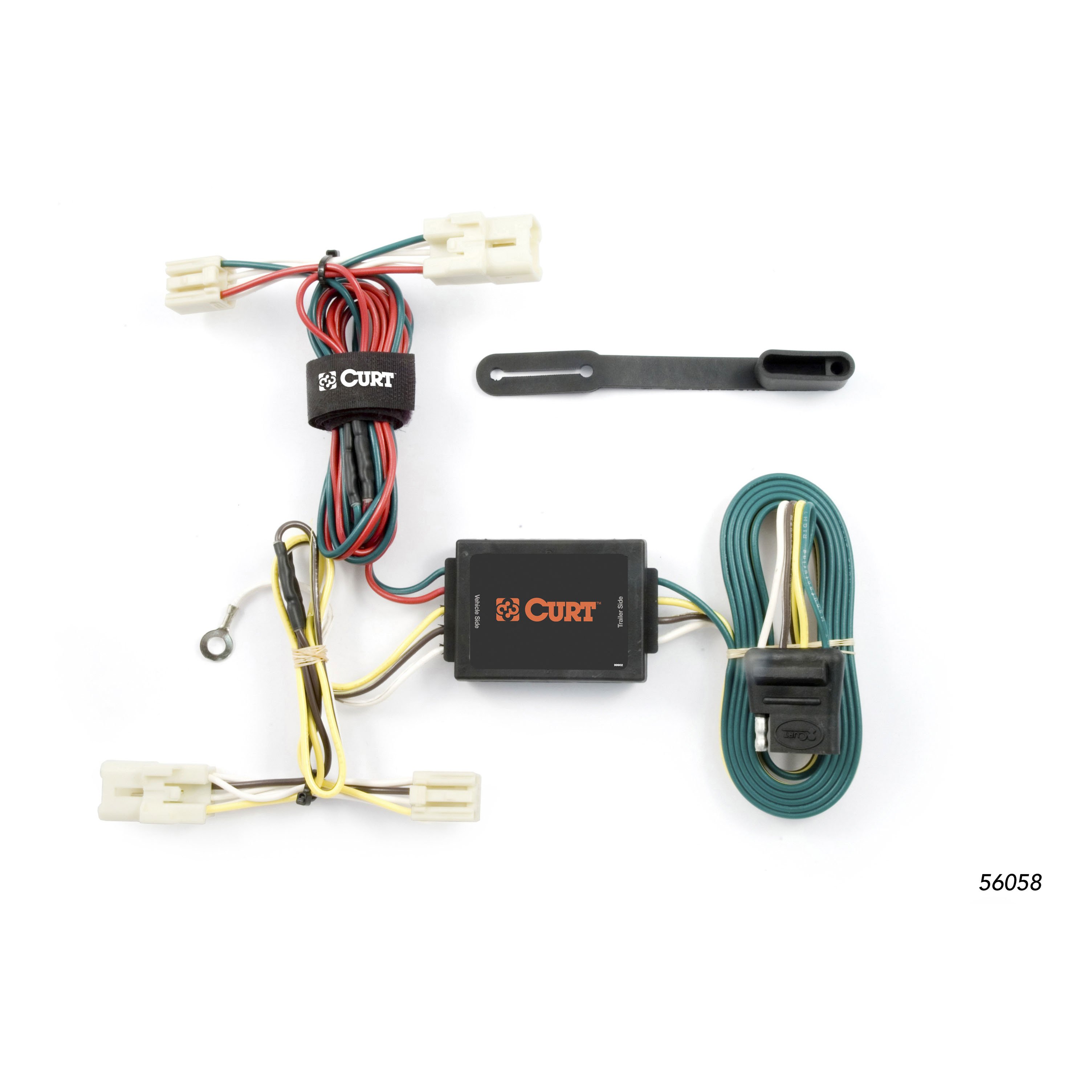 2011 - 2015 Kia Optima Curt 1-1/4", Class 1 Trailer Tow Hitch + 4-flat Wiring Kit 11025 thumbnail 1