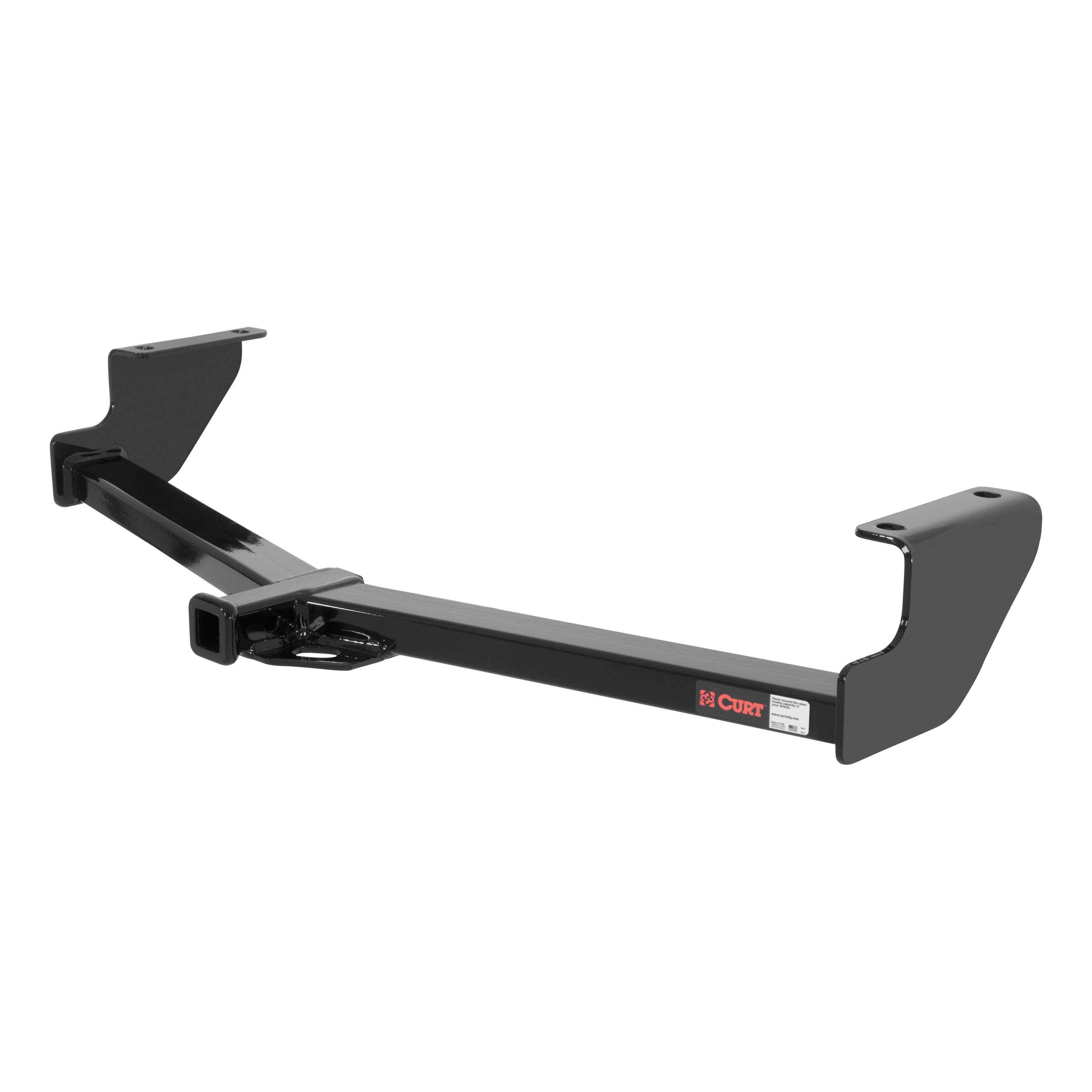 2001 - 2003 Dodge Caravan Excluding Stow 'n Go Curt 1-1/4", Class 2 Trailer Tow Hitch + 4-flat Wiring Kit 12094 thumbnail 2