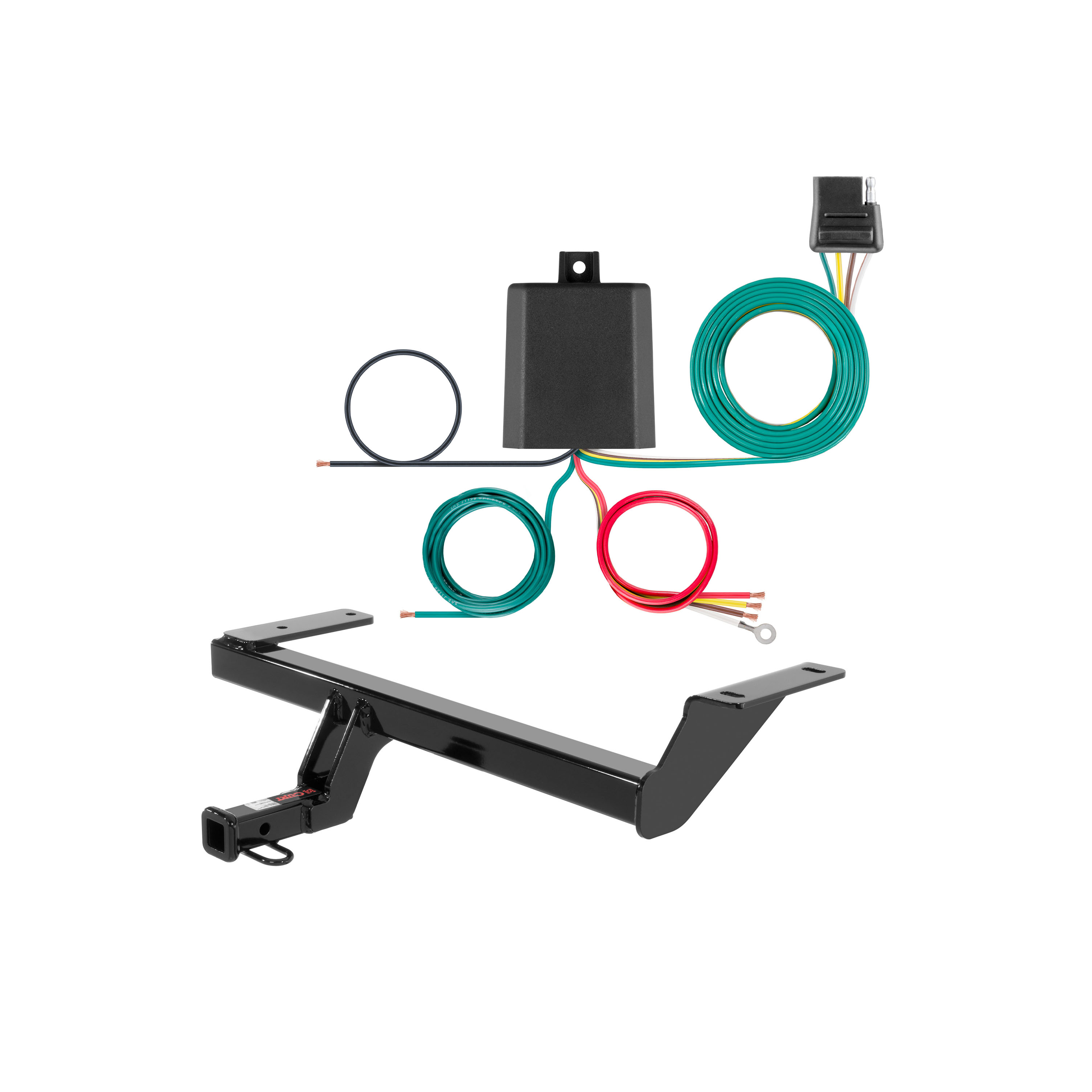 11 - 15 Chevrolet Volt Curt 1-1/4", Class 1 Trailer Tow Hitch + 4-flat Wiring Kit 11221 thumbnail 0