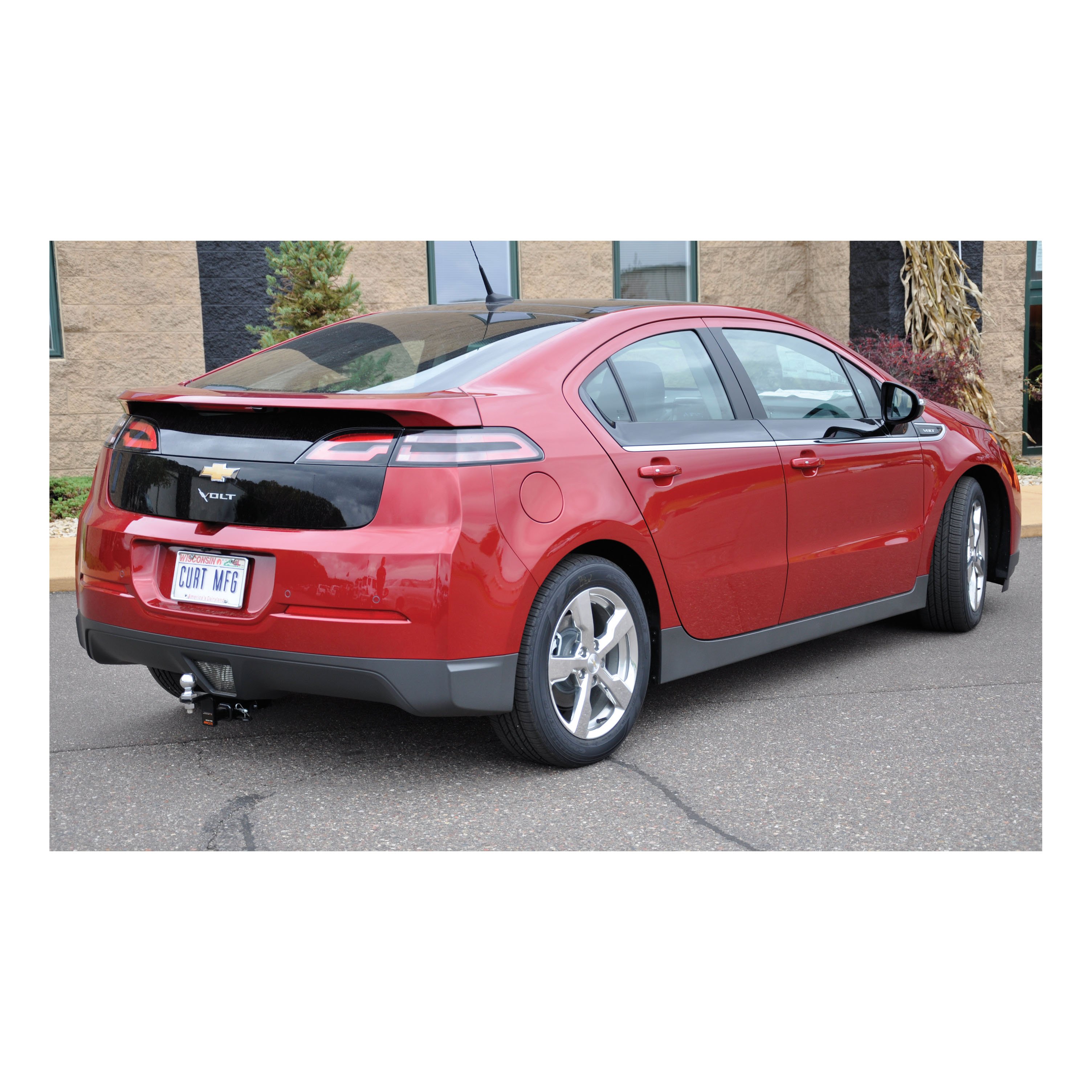 2011 - 2015 Chevrolet Volt Curt 1-1/4", Class 1 Trailer Tow Hitch + 4-flat Wiring Kit 11221 thumbnail 4