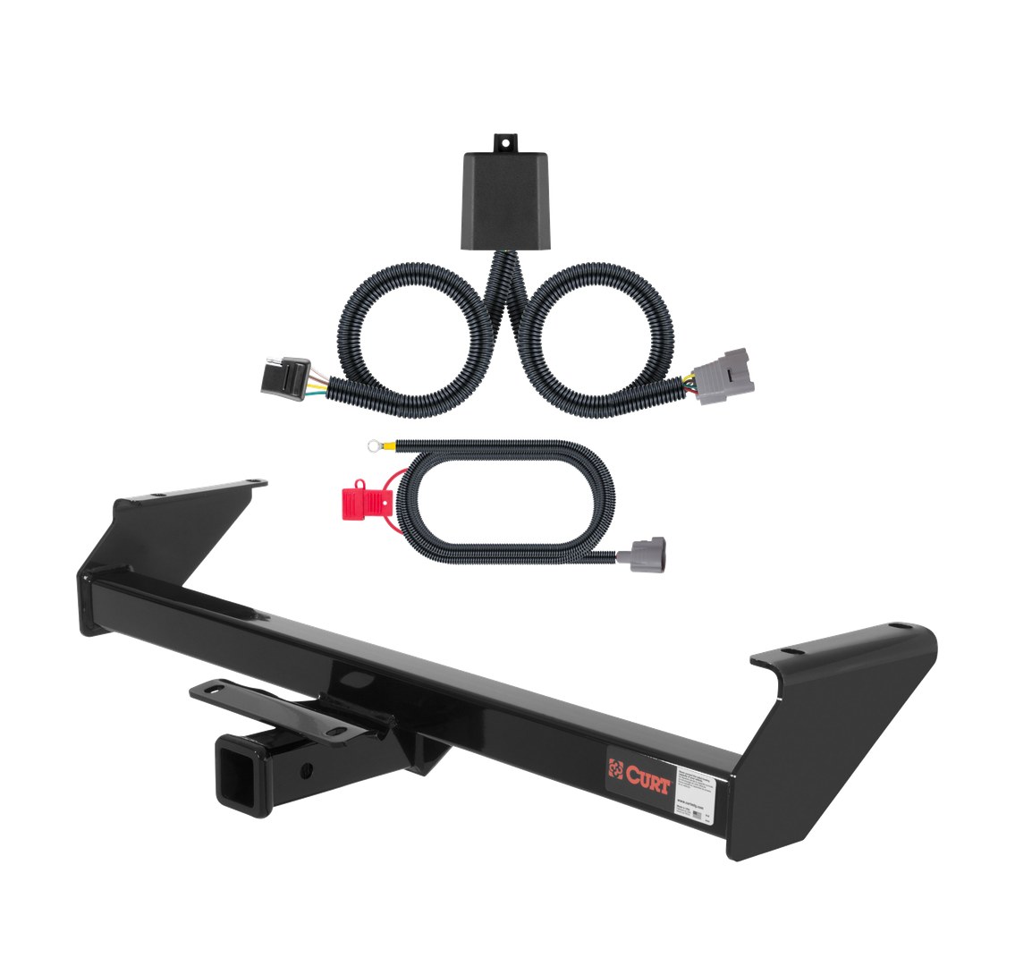 2001 - 2002 Toyota Tundra #13180 will not fit with towable bumper mount Curt 2", Class 3 Trailer Tow Hitch + 4-flat Wiring Kit 13180 thumbnail 0