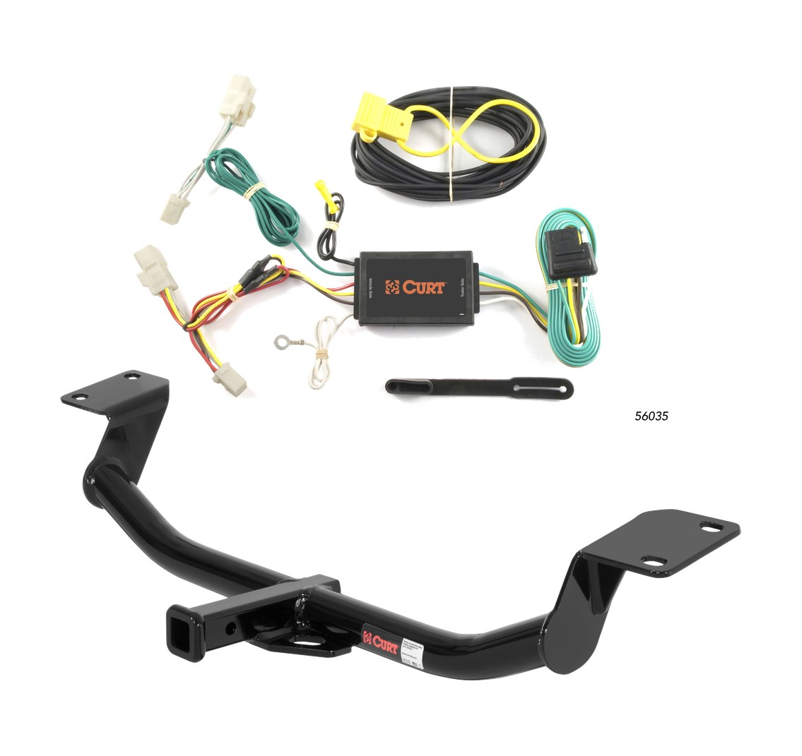 2009 - 2013 Toyota Matrix Curt 1-1/4", Class 2 Trailer Tow Hitch + 4-flat Wiring Kit 12221 thumbnail 0