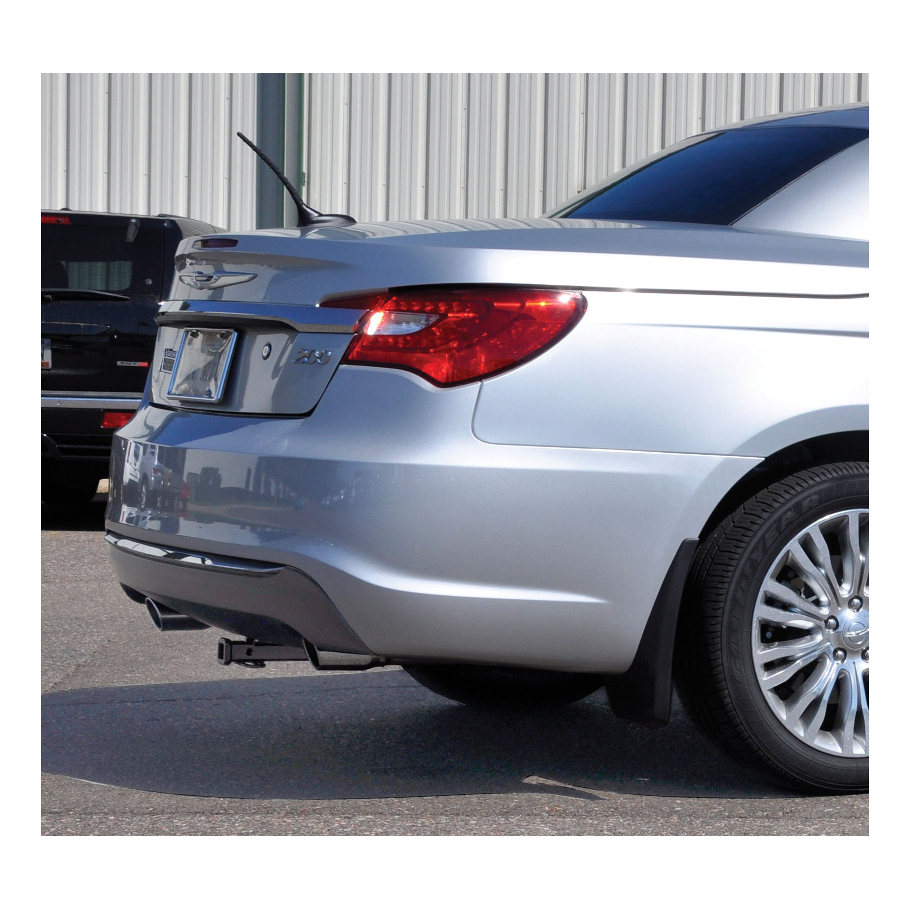 2011 - 2014 Chrysler 200 Curt 1-1/4", Class 1 Trailer Tow Hitch + 4-flat Wiring Kit 11133 thumbnail 8