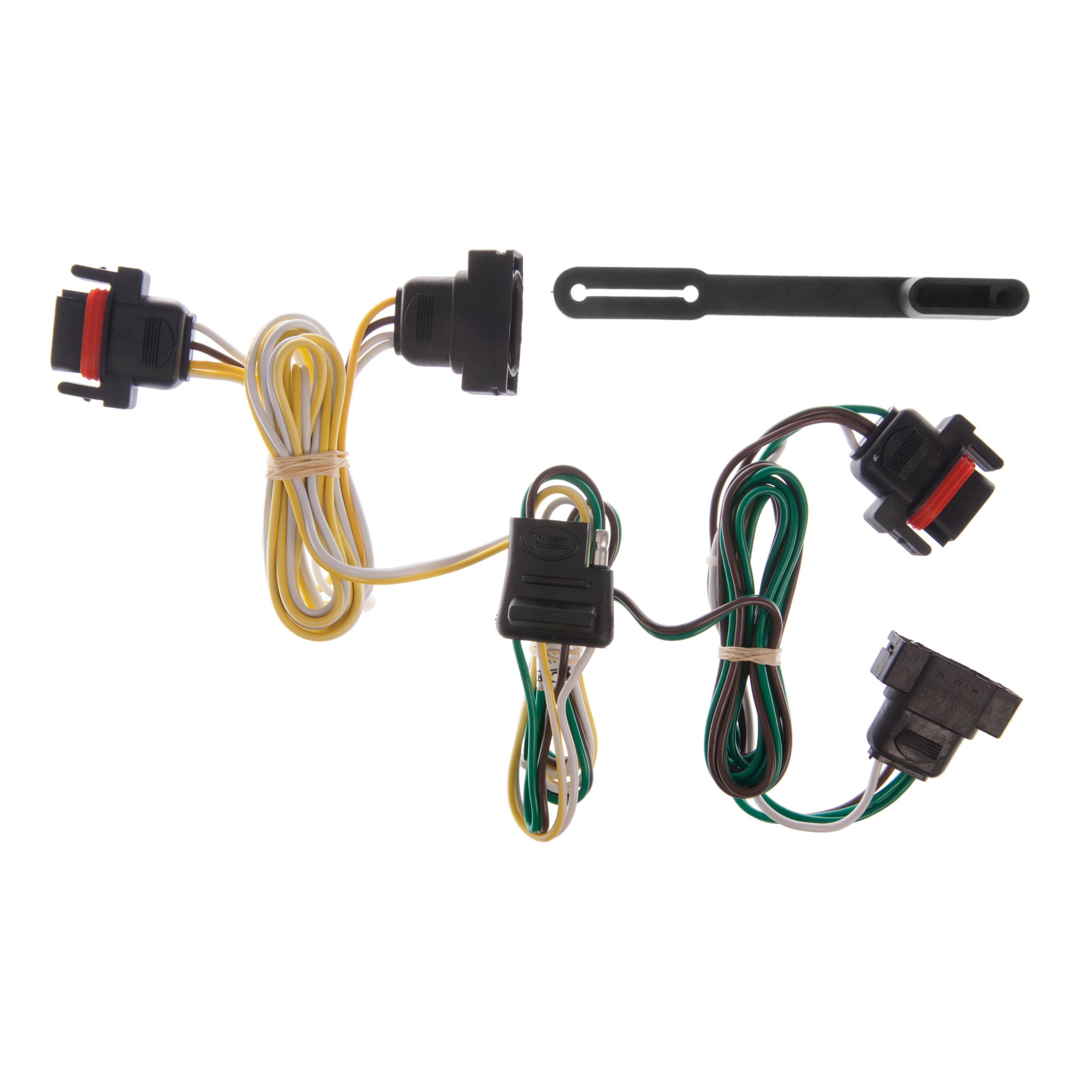 2005 - 2010 Dodge Dakota Curt 2", Class 3 Trailer Tow Hitch + 4-flat Wiring Kit 13230 thumbnail 1